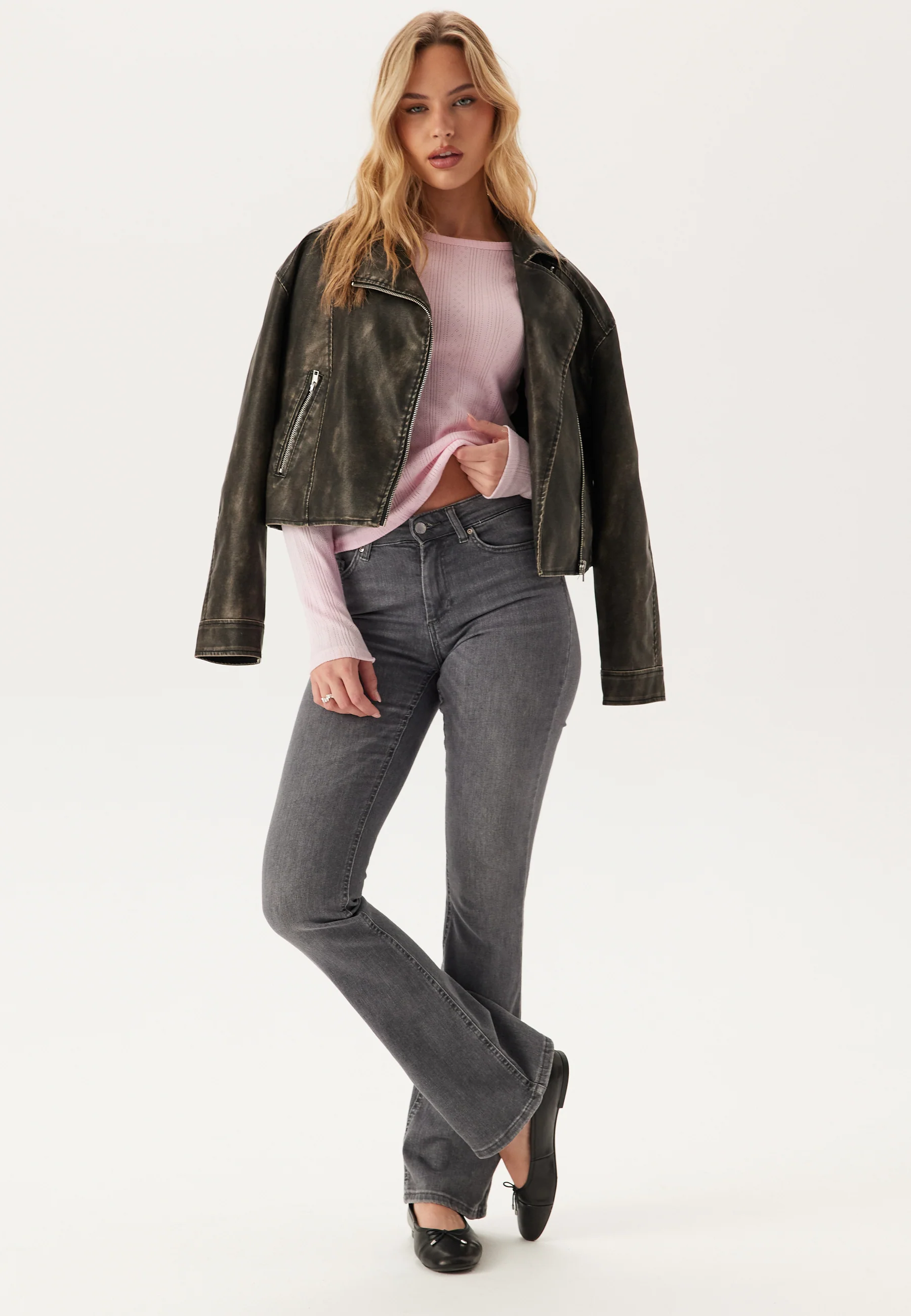 Vmlisa Pointelle Ls Top - Image 3