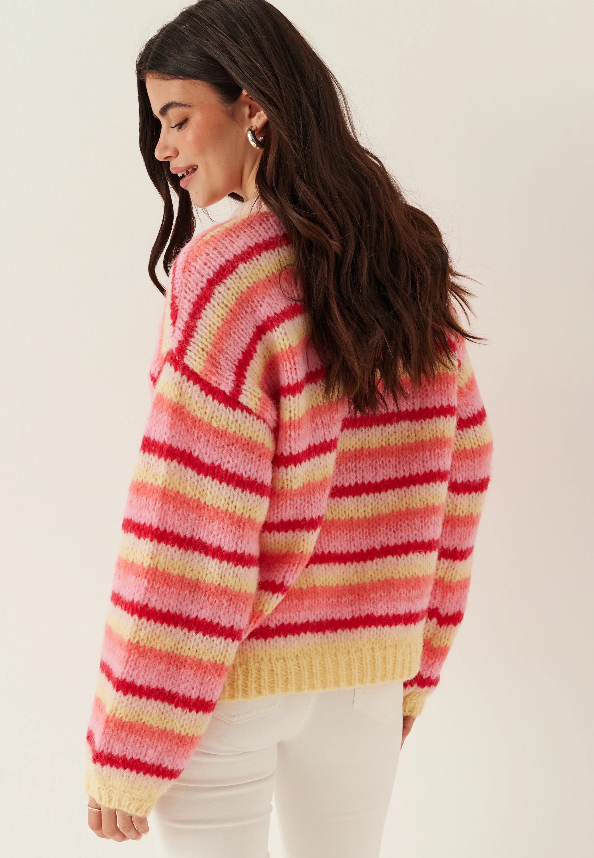 Vmmaybe Stripe Ls O-neck Pullover - Image 5