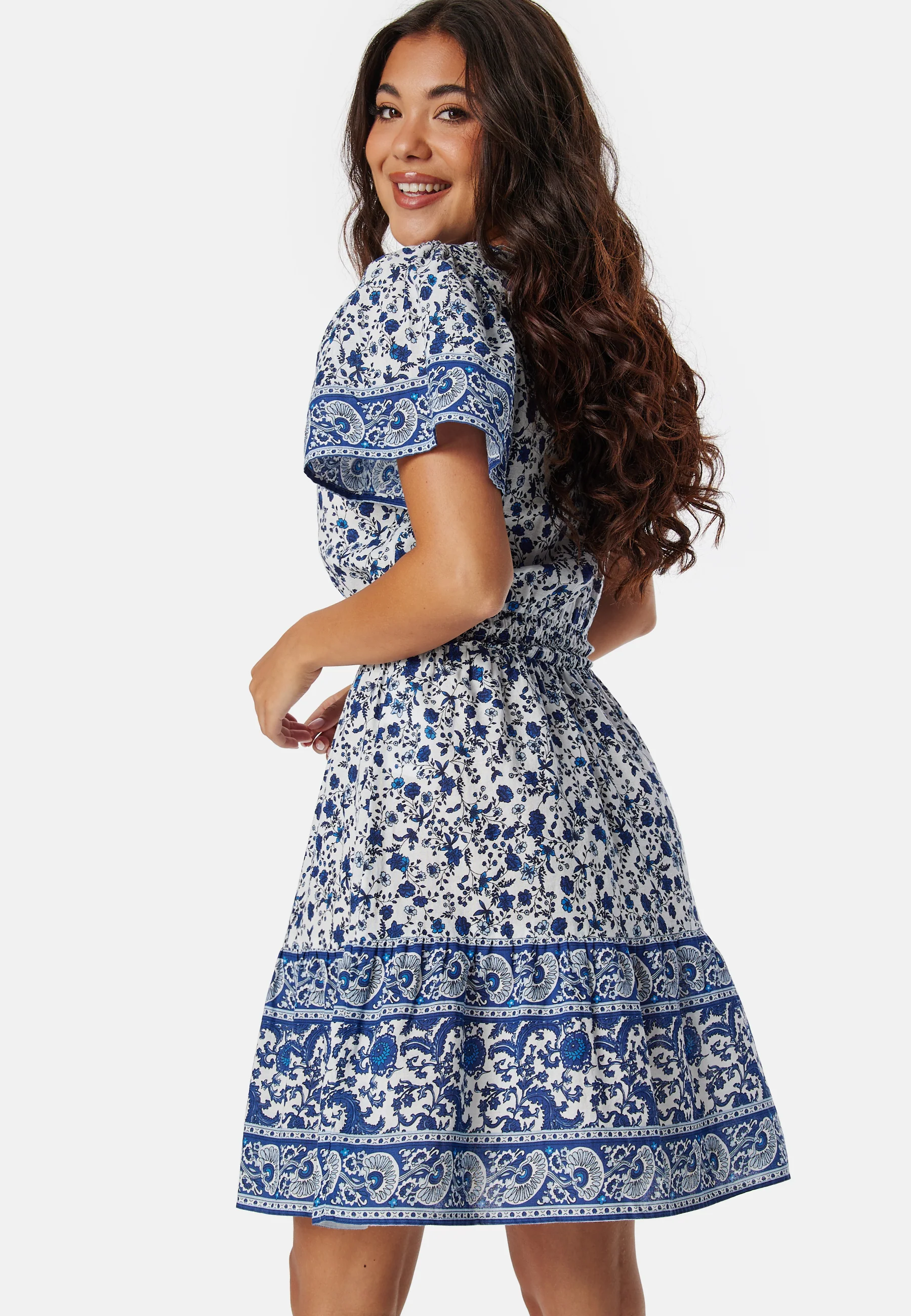 Vmmilan Ss Short Dress Wvn - Image 2