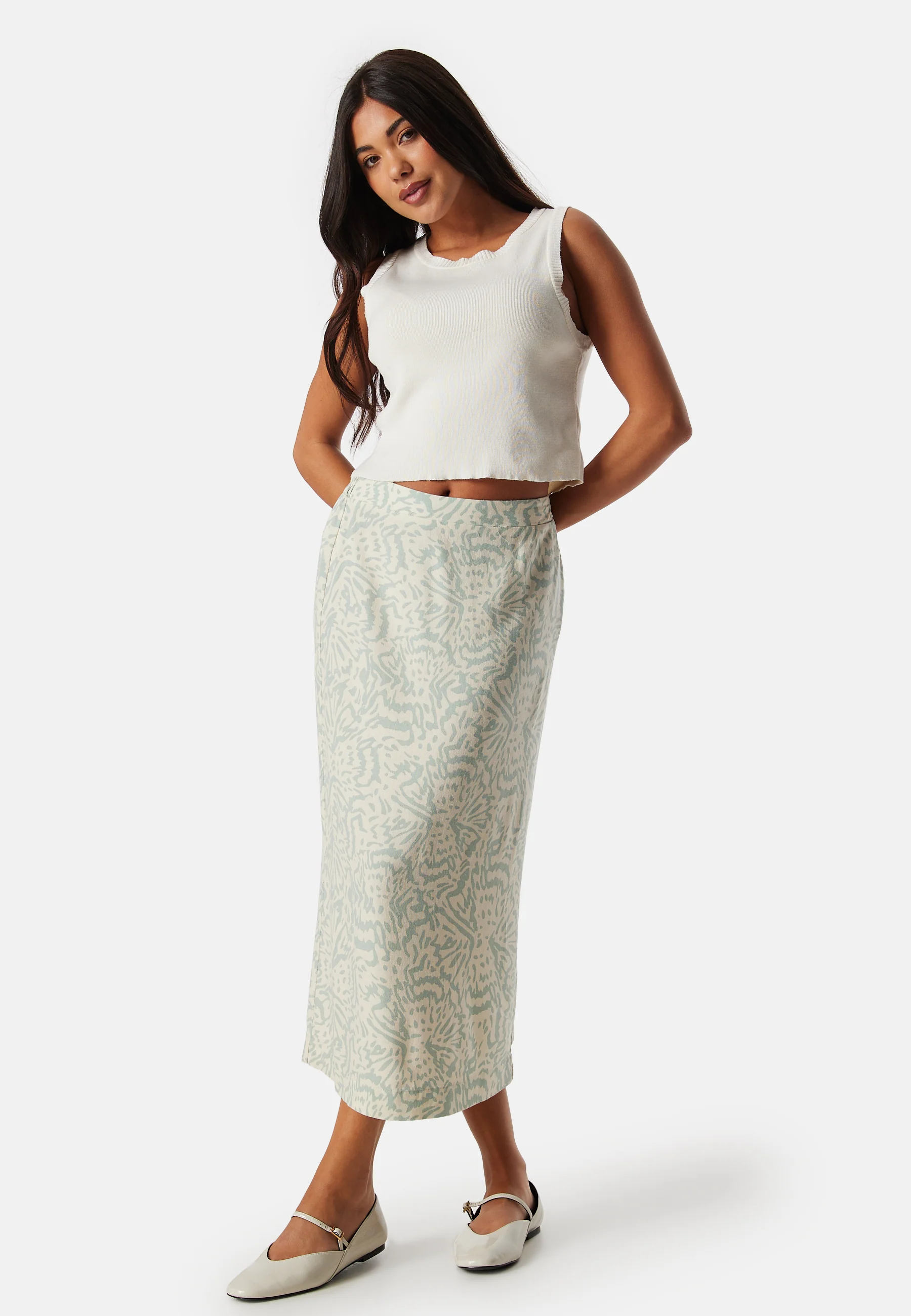 Vmmymilo High Waist 7/8 skirt - Image 3