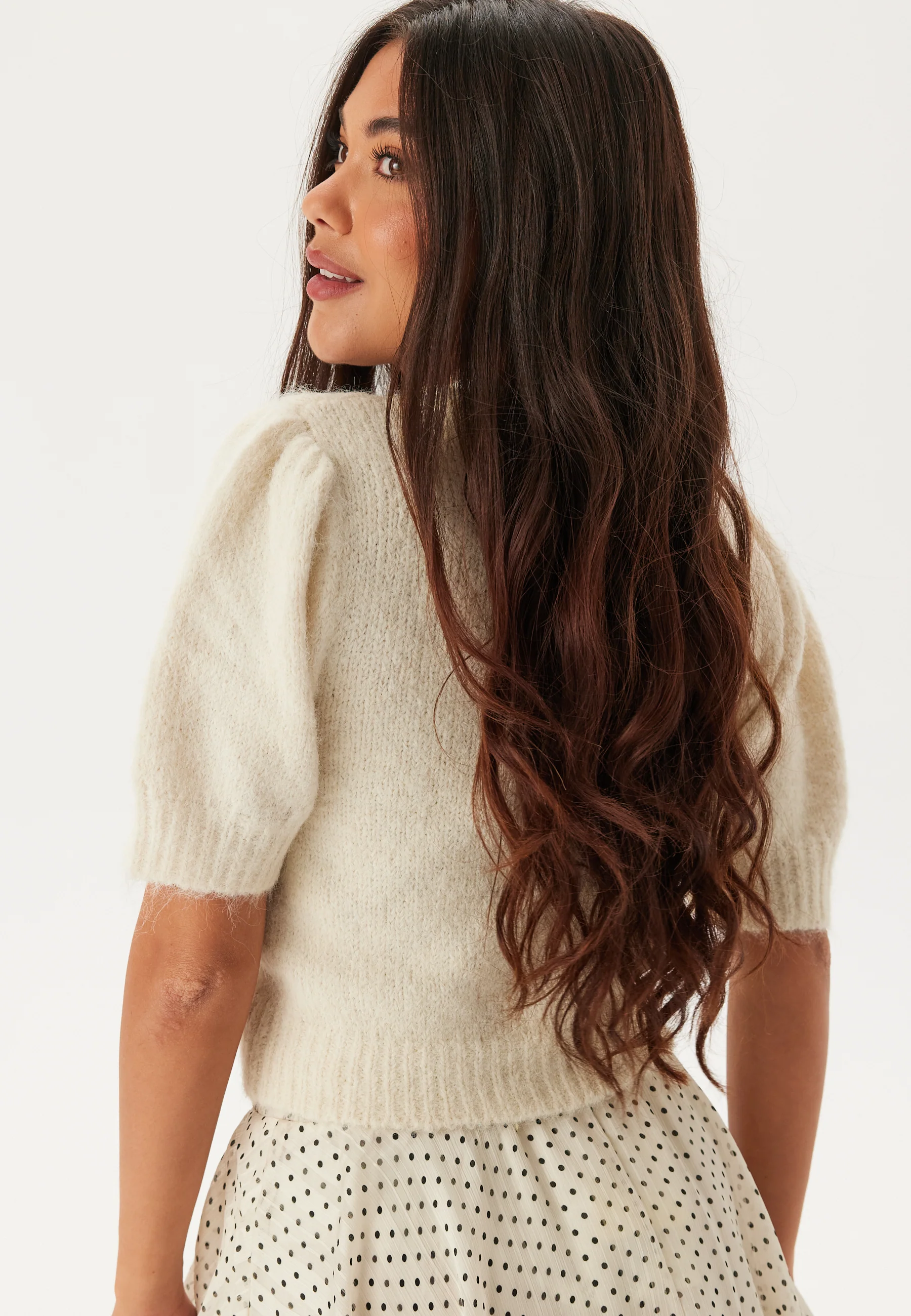 Vmnovah Ss O-neck Puff Pullove - Image 2