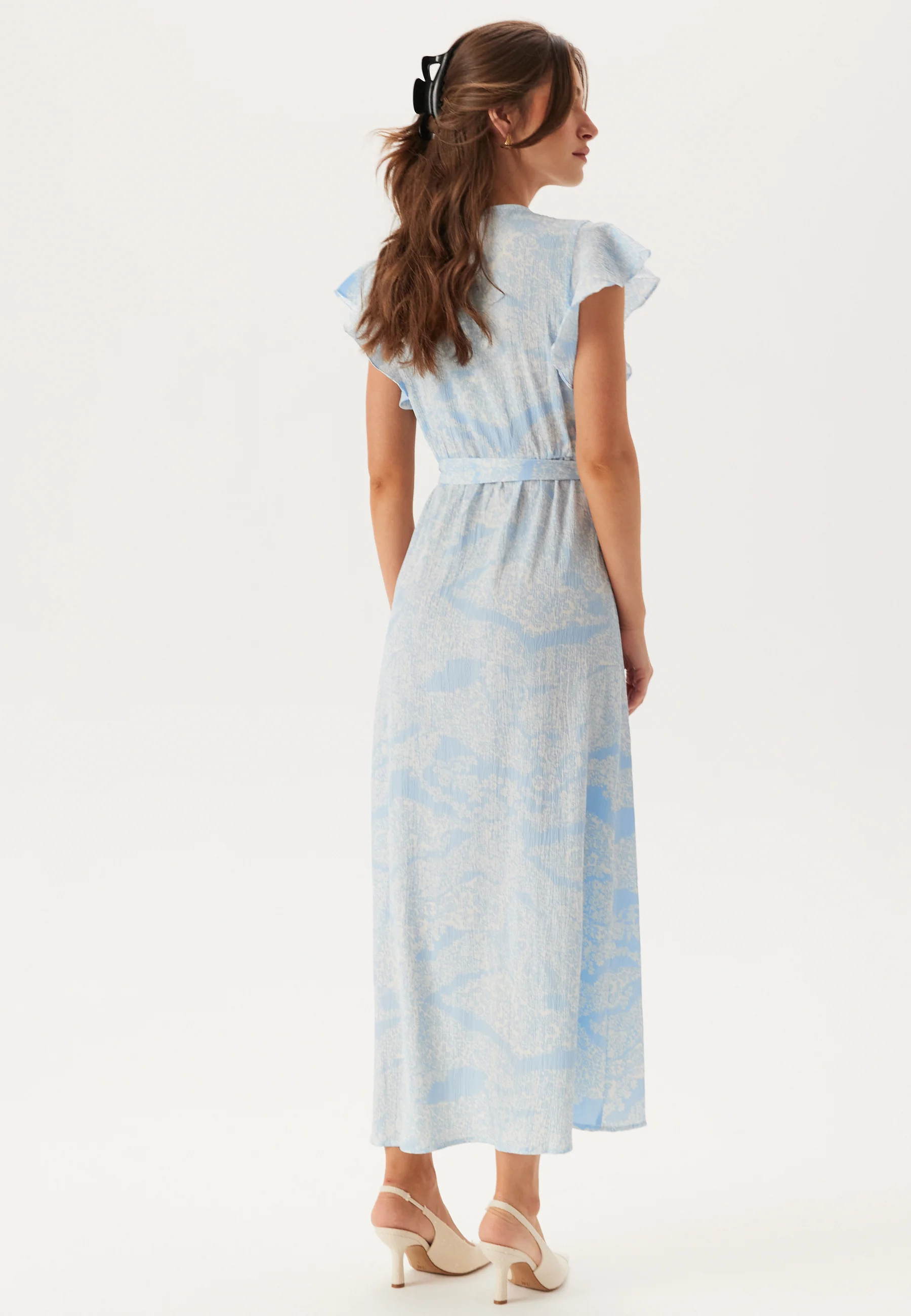Vmpage S/L Long Wrap Dress - Image 2