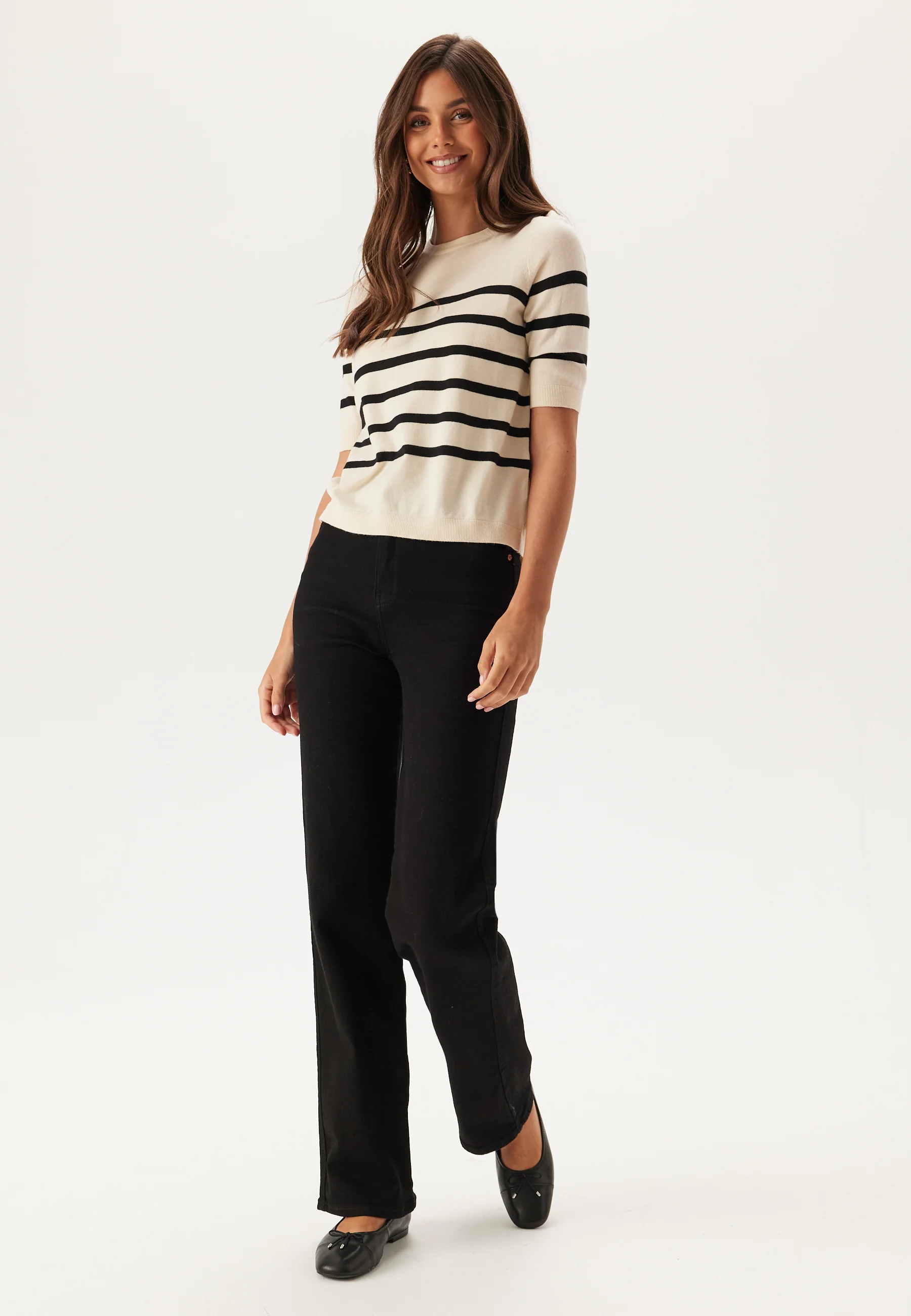 Vmsaba Plain Ss O-neck Pullove - Image 3