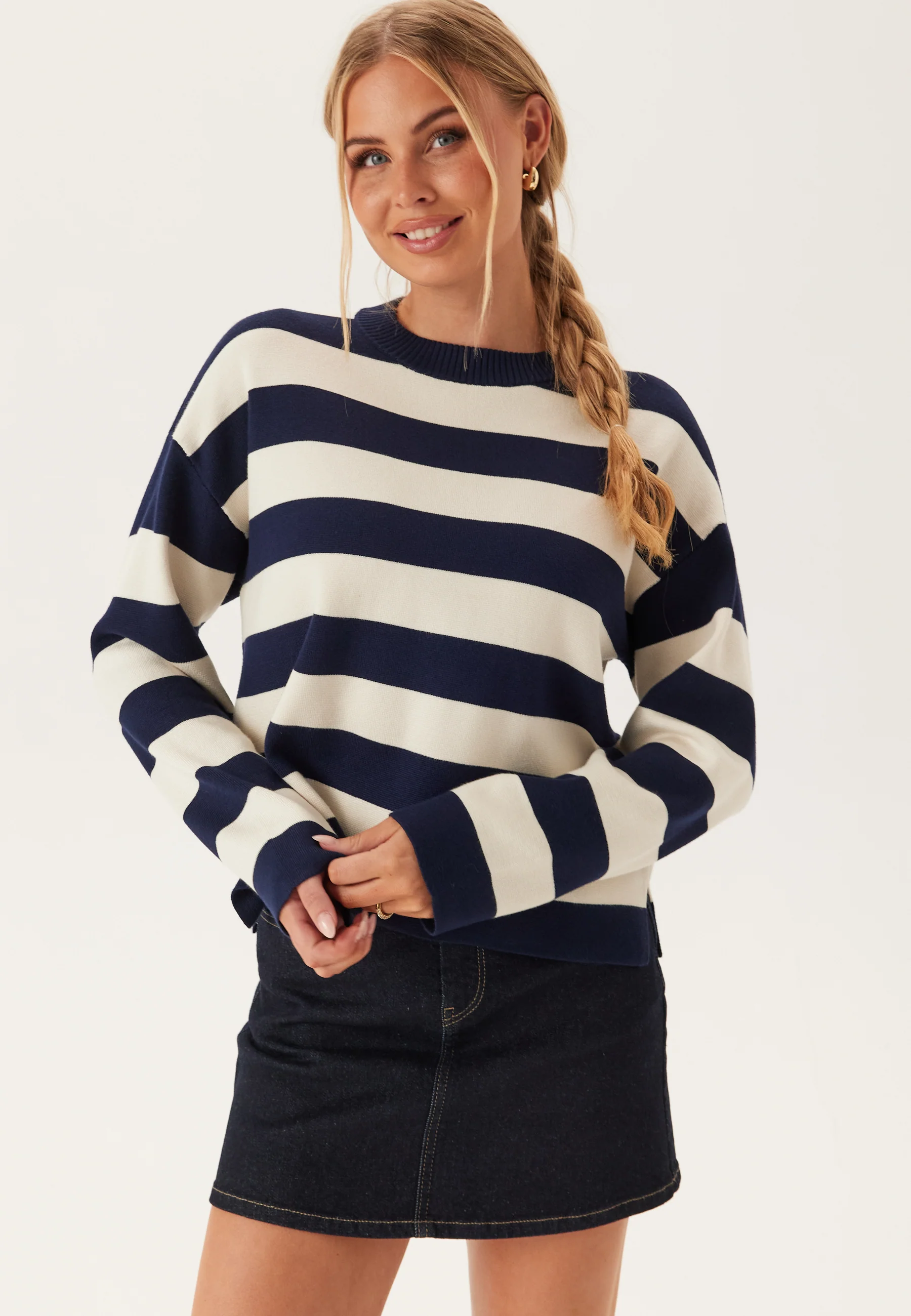 Vmsilje Ls O-neck Boxy Pullove - Image 5