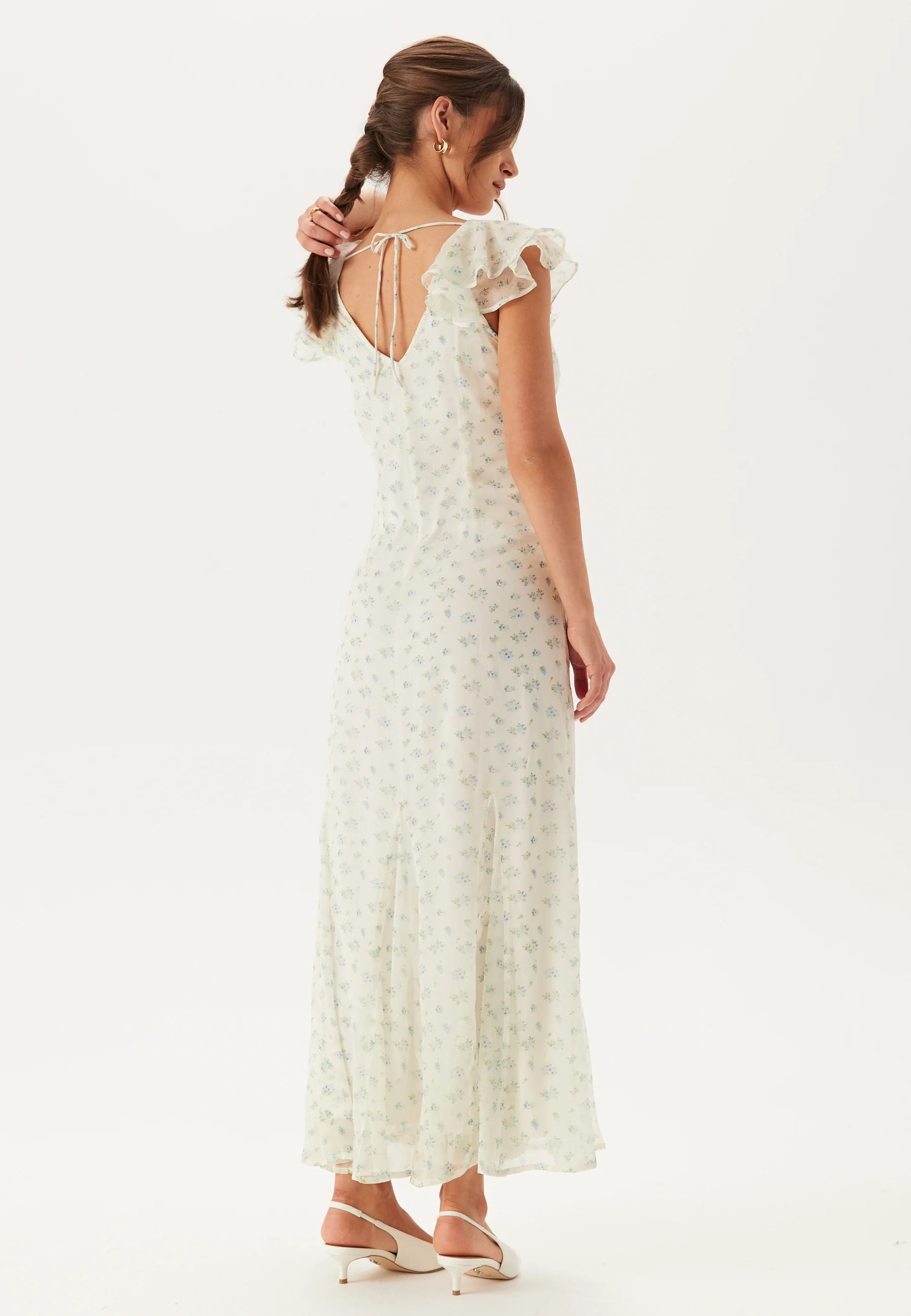 Vmsmilla S/L ANKLE FRILL DRESS - Image 2