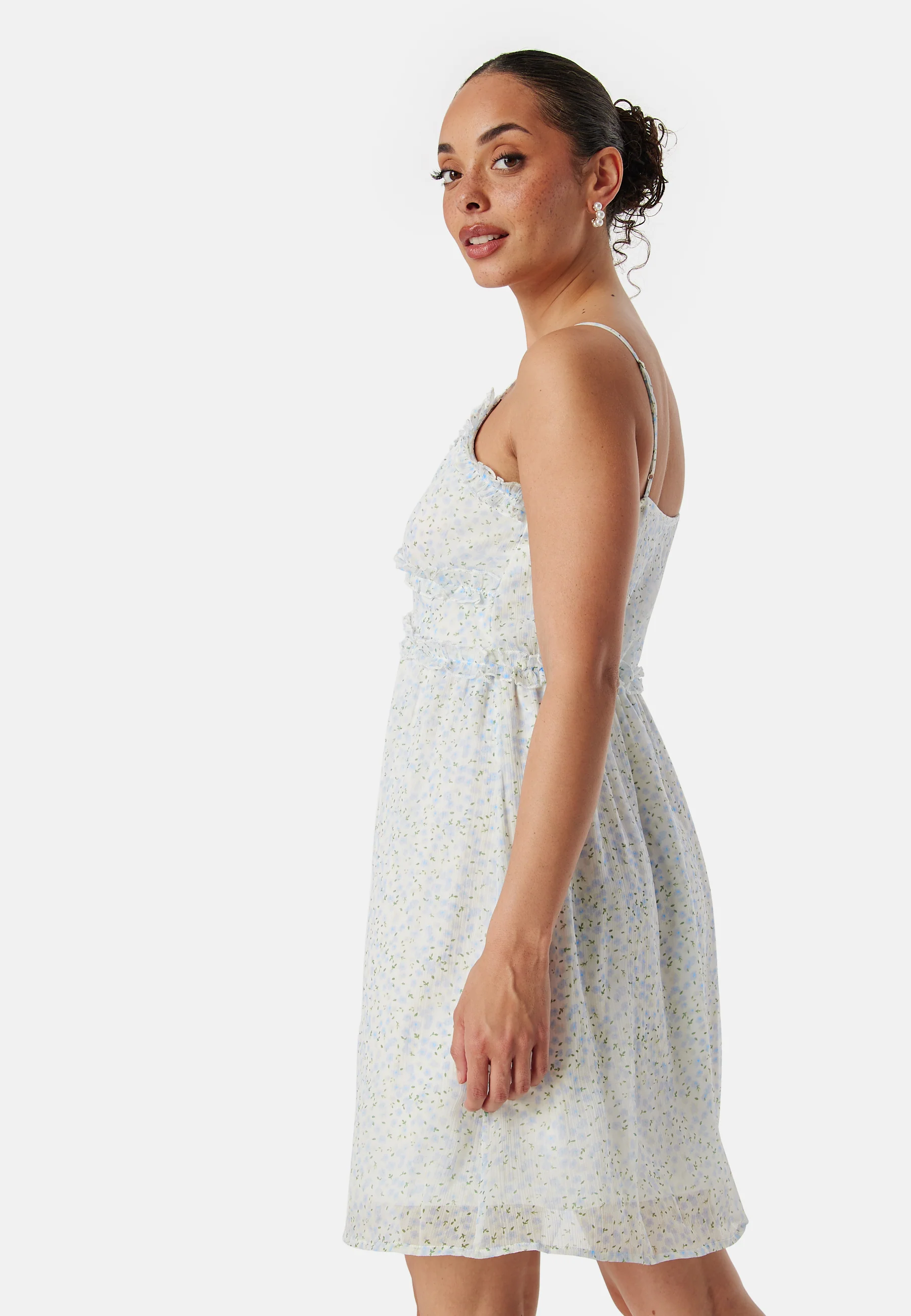 Vmsmilla singlet V frill dress - Image 2