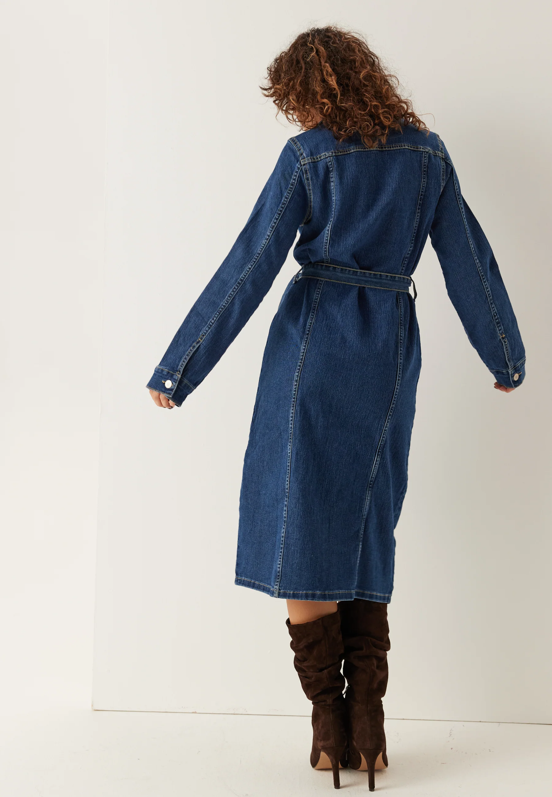 Vmtelly Ls 7/8 DNM DRESS - Image 2