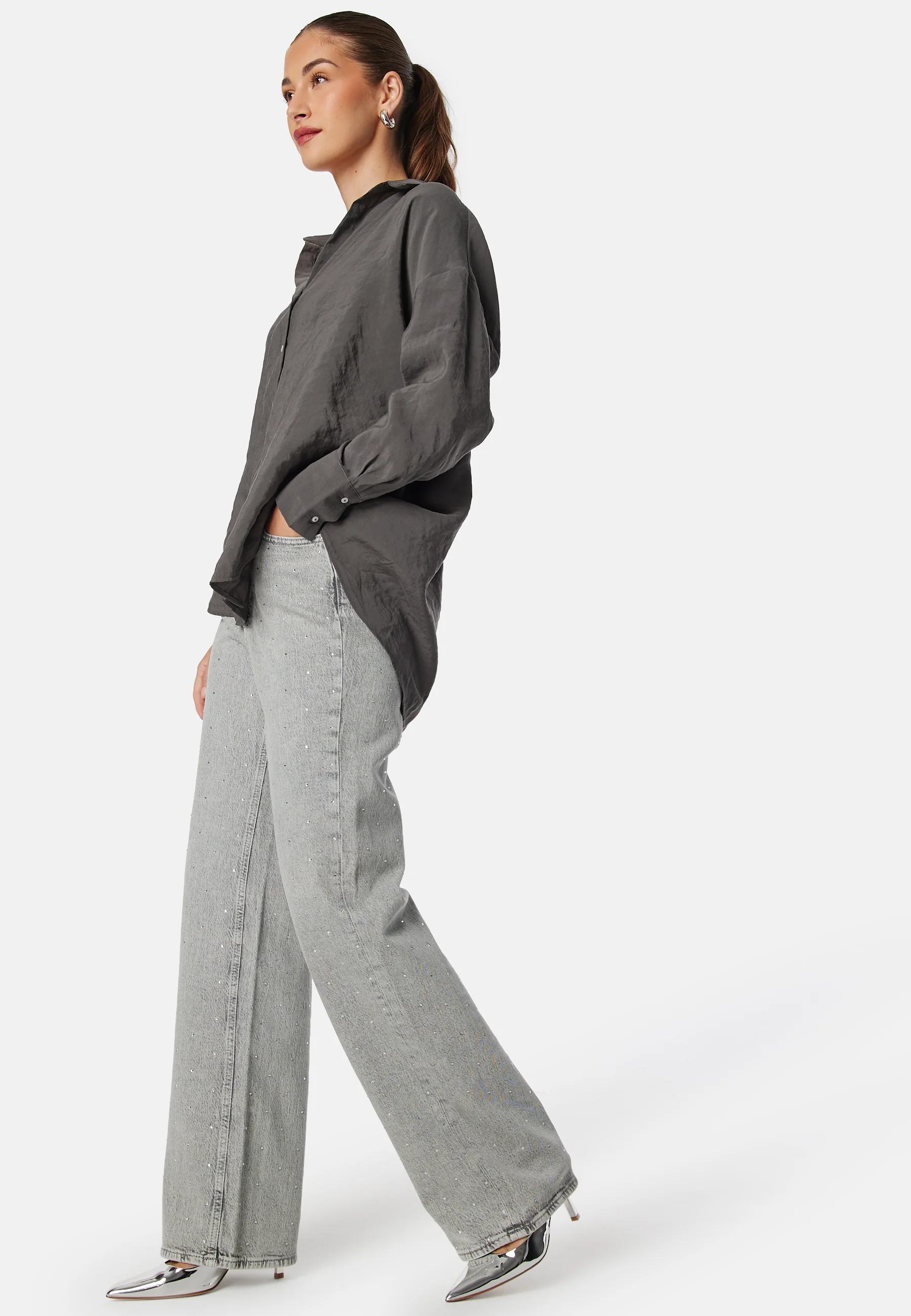 Vmtessa Hr Wide Jeans Rhines - Image 5