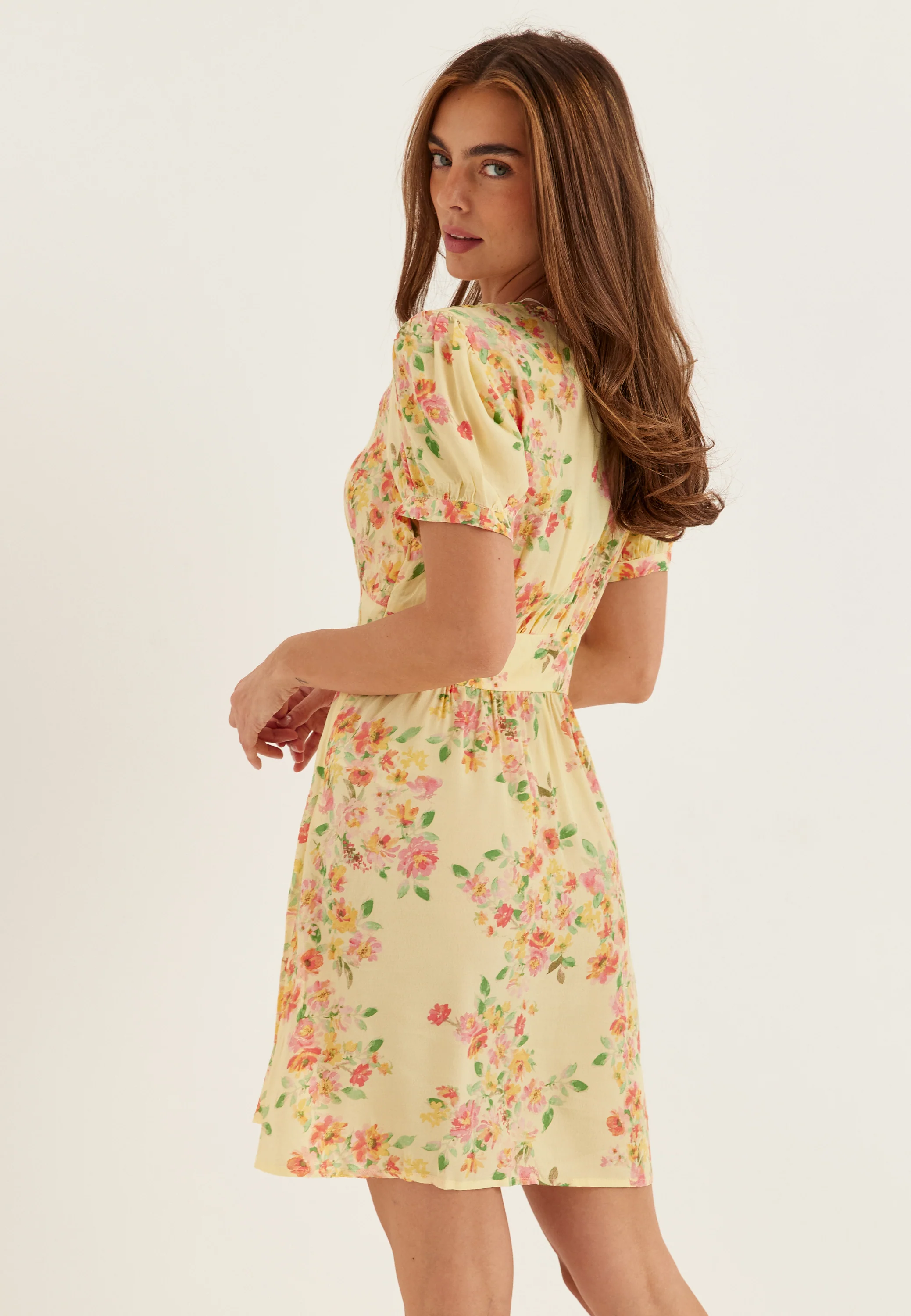 Vmvilma Holy Ss Short Dress - Image 2