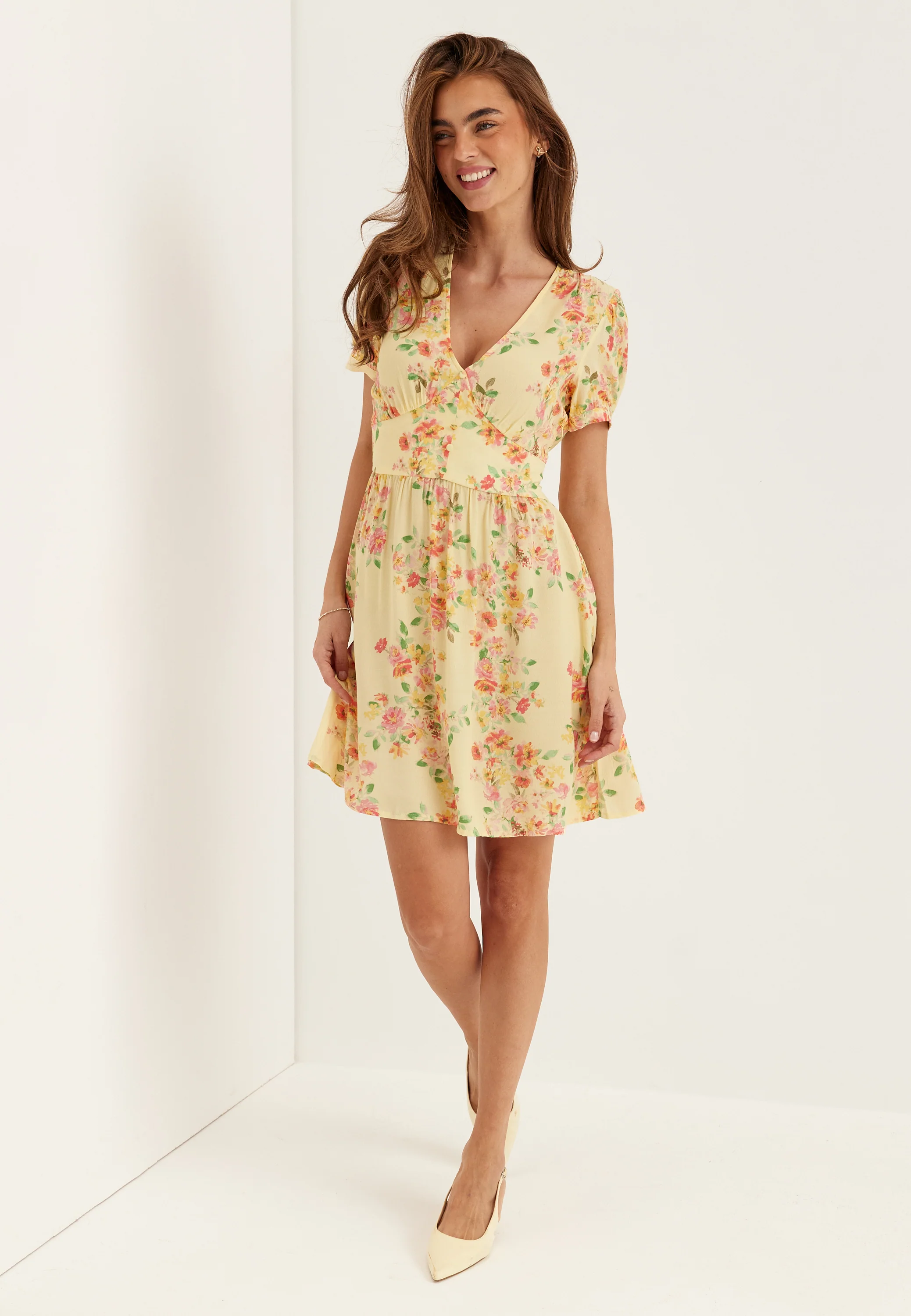 Vmvilma Holy Ss Short Dress - Image 3