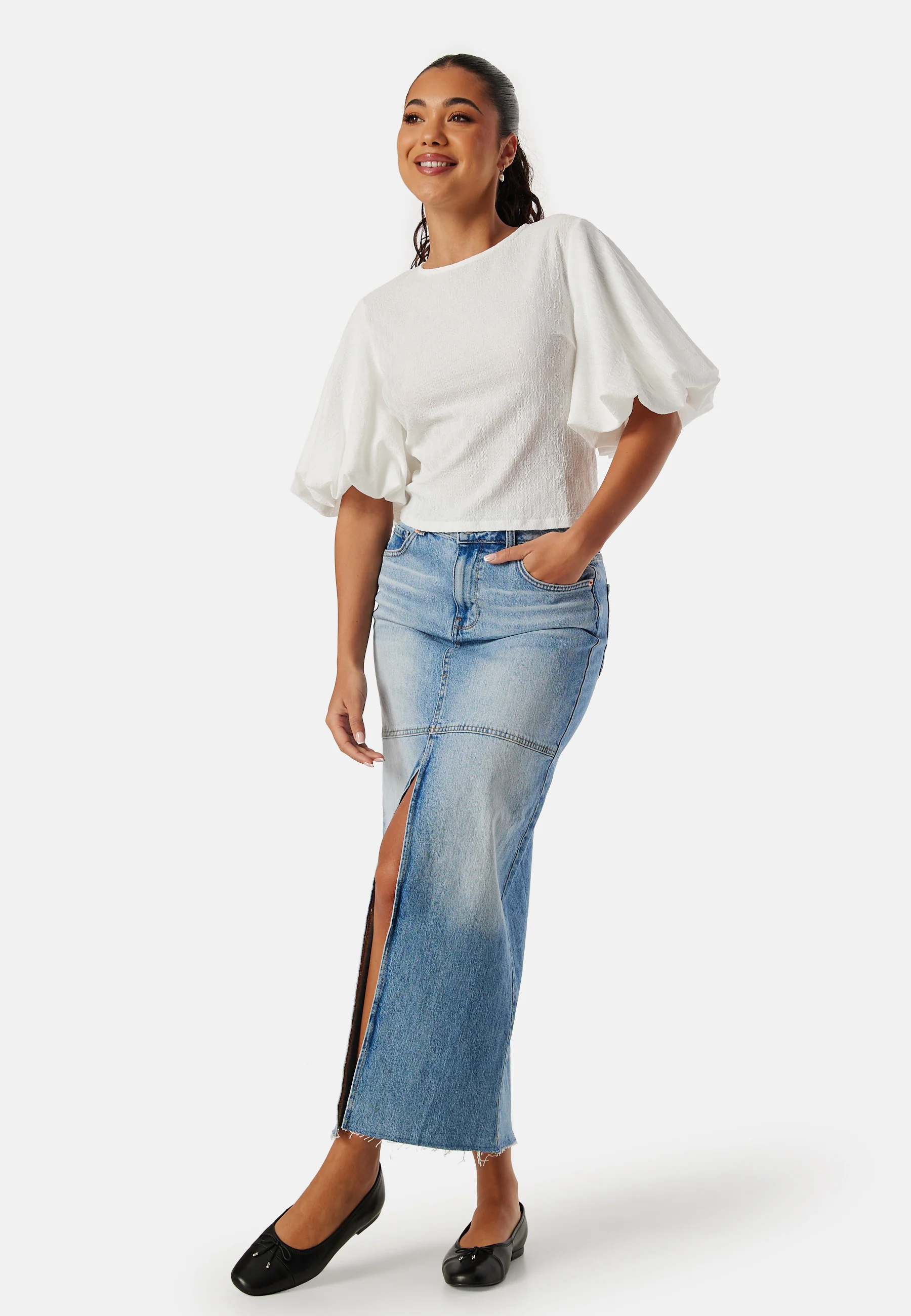 Volume Sleeve Blouse - Image 4