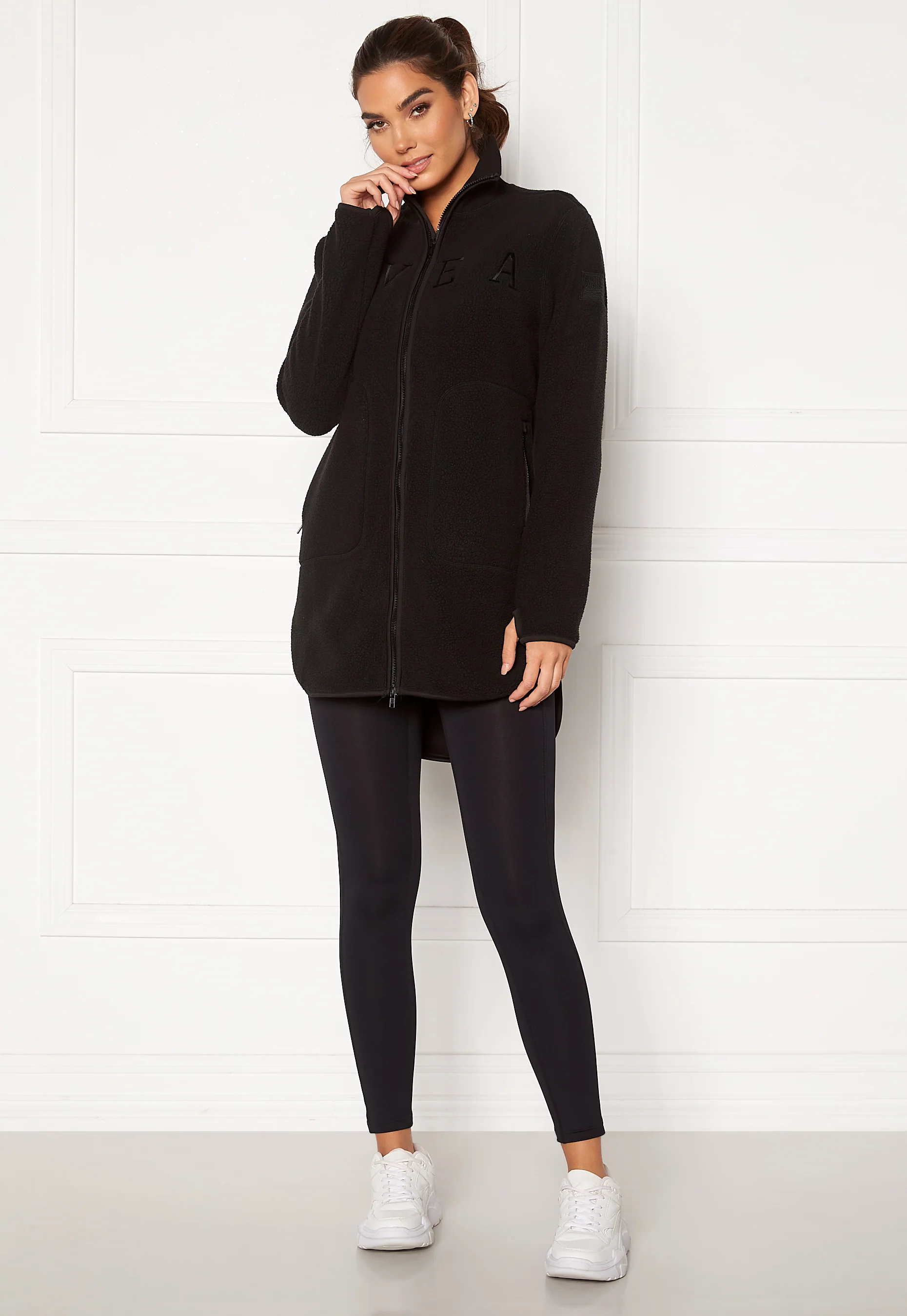W. Long Pile Zip Sweat - Image 2