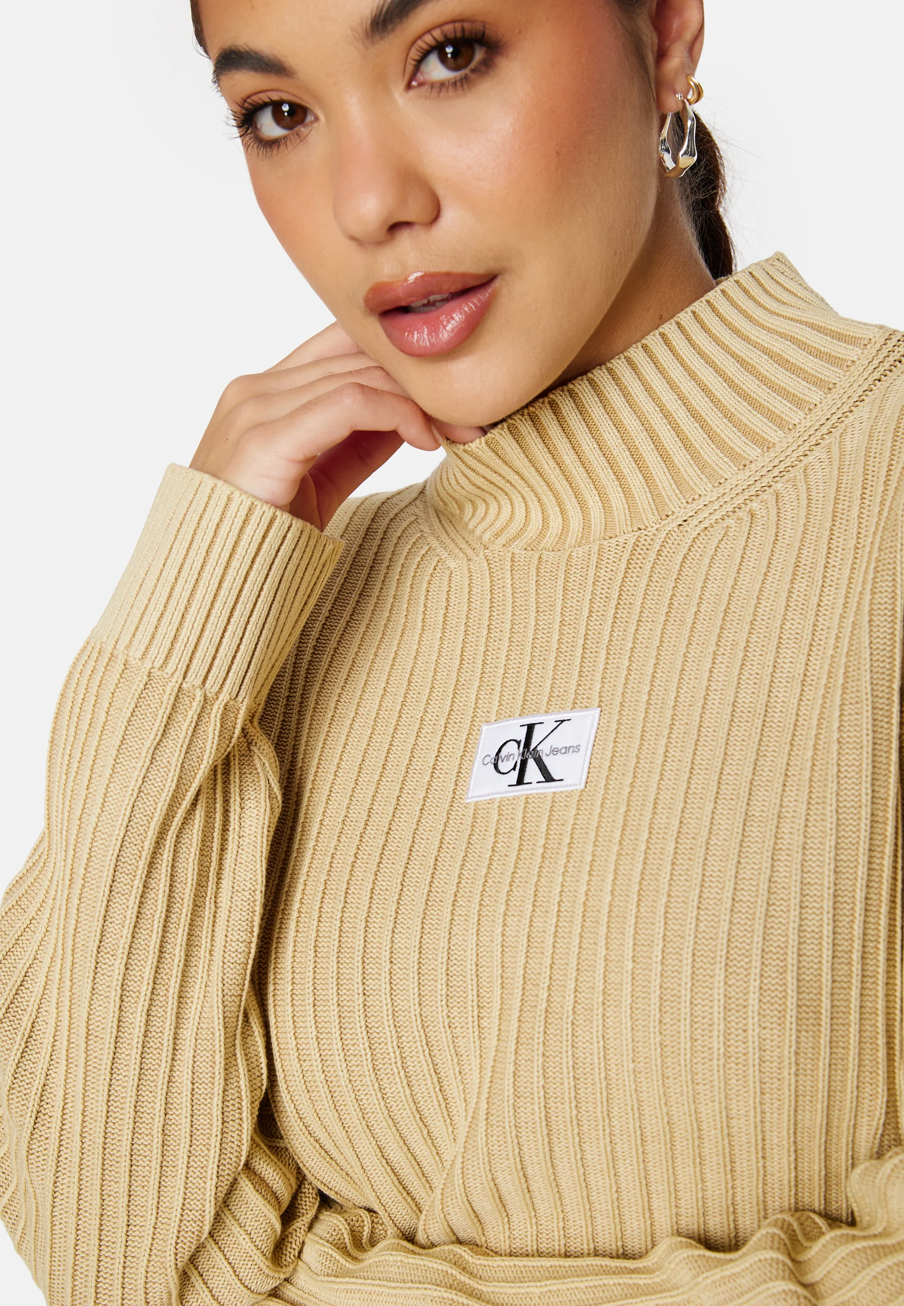 Washed Monologo Sweater Dress - Image 4
