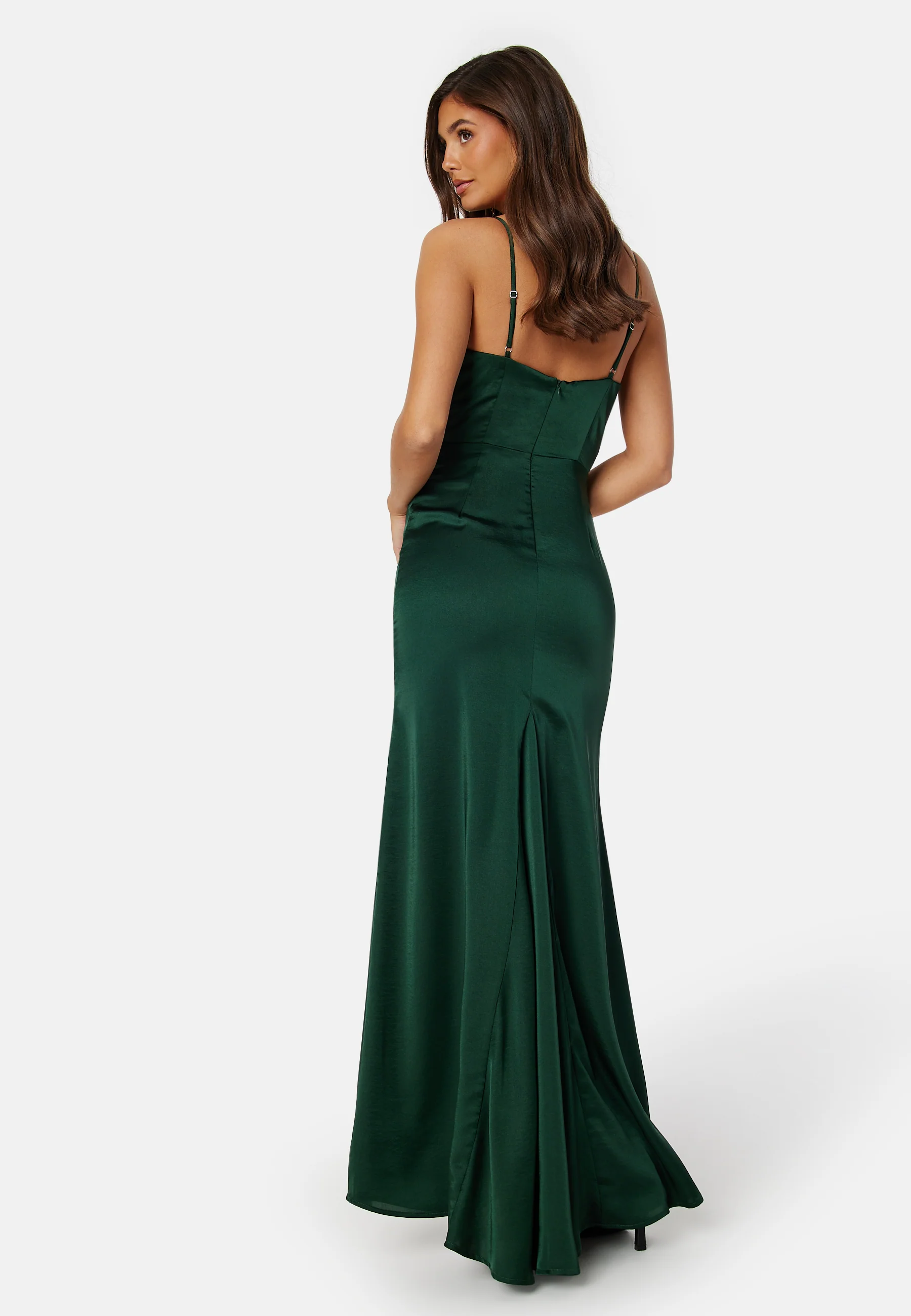 Waterfall Satin Gown - Image 2