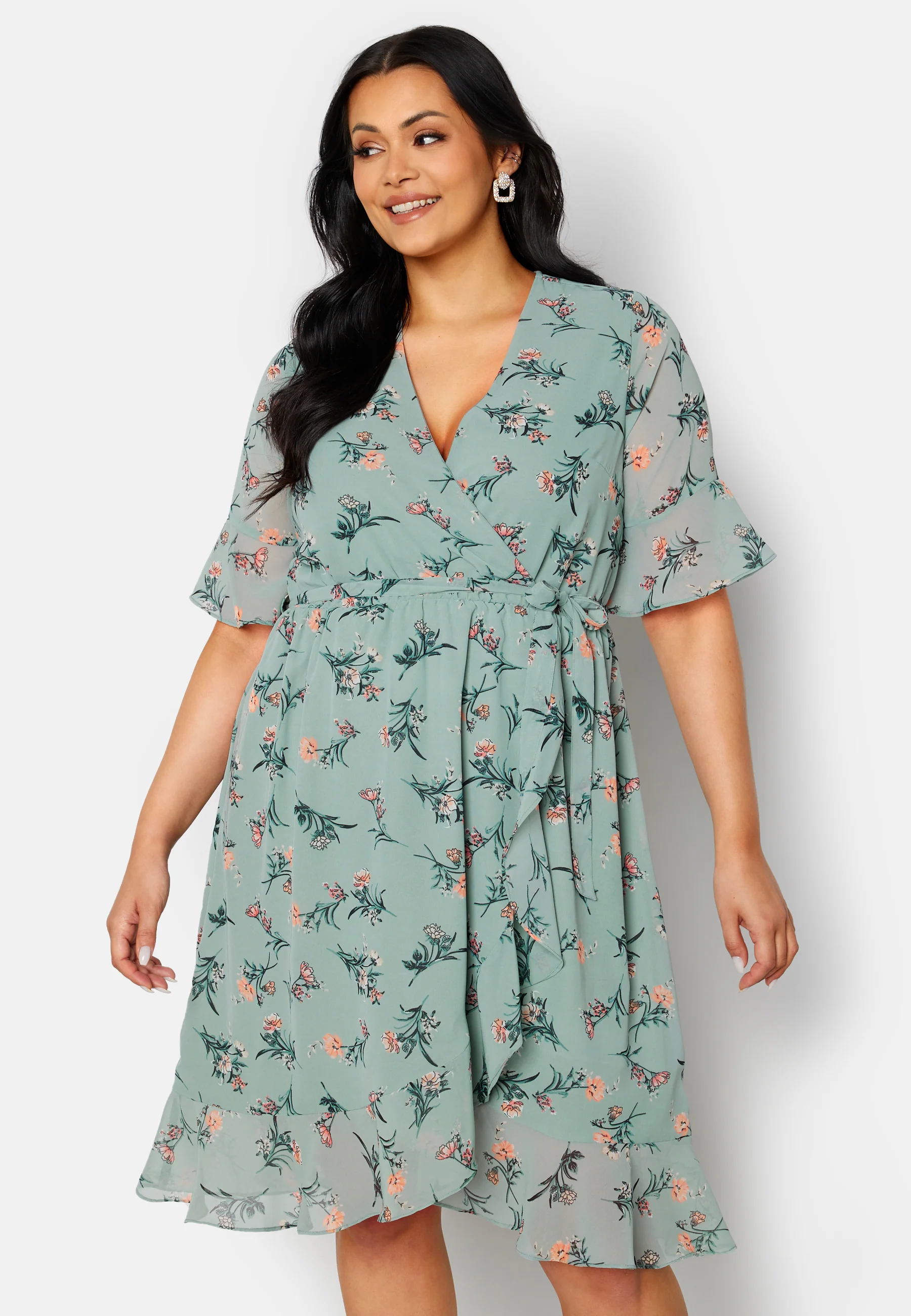 Wendy fake wrap dress - Image 5