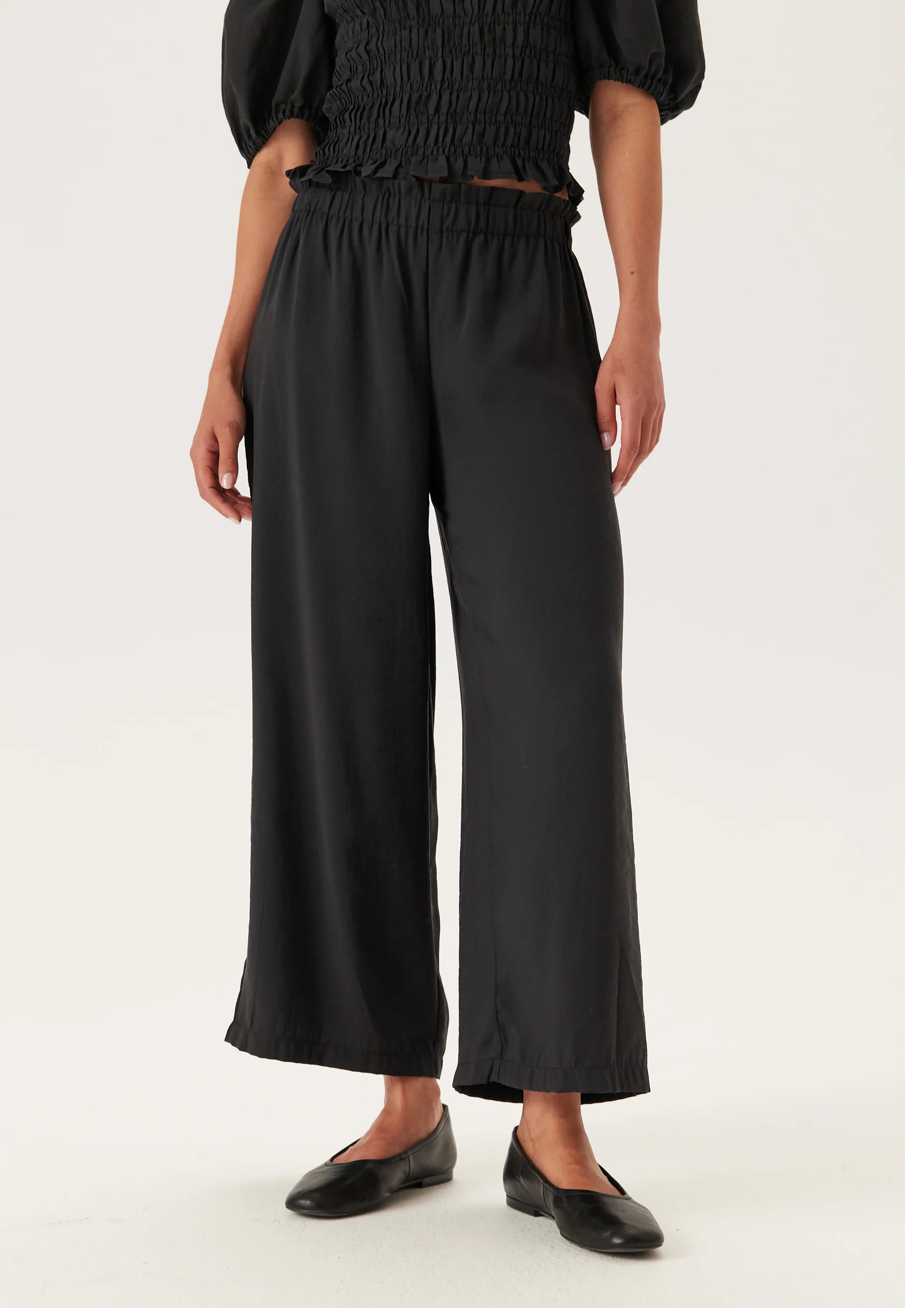 Wide Ankle Modal Trousers - Image 5