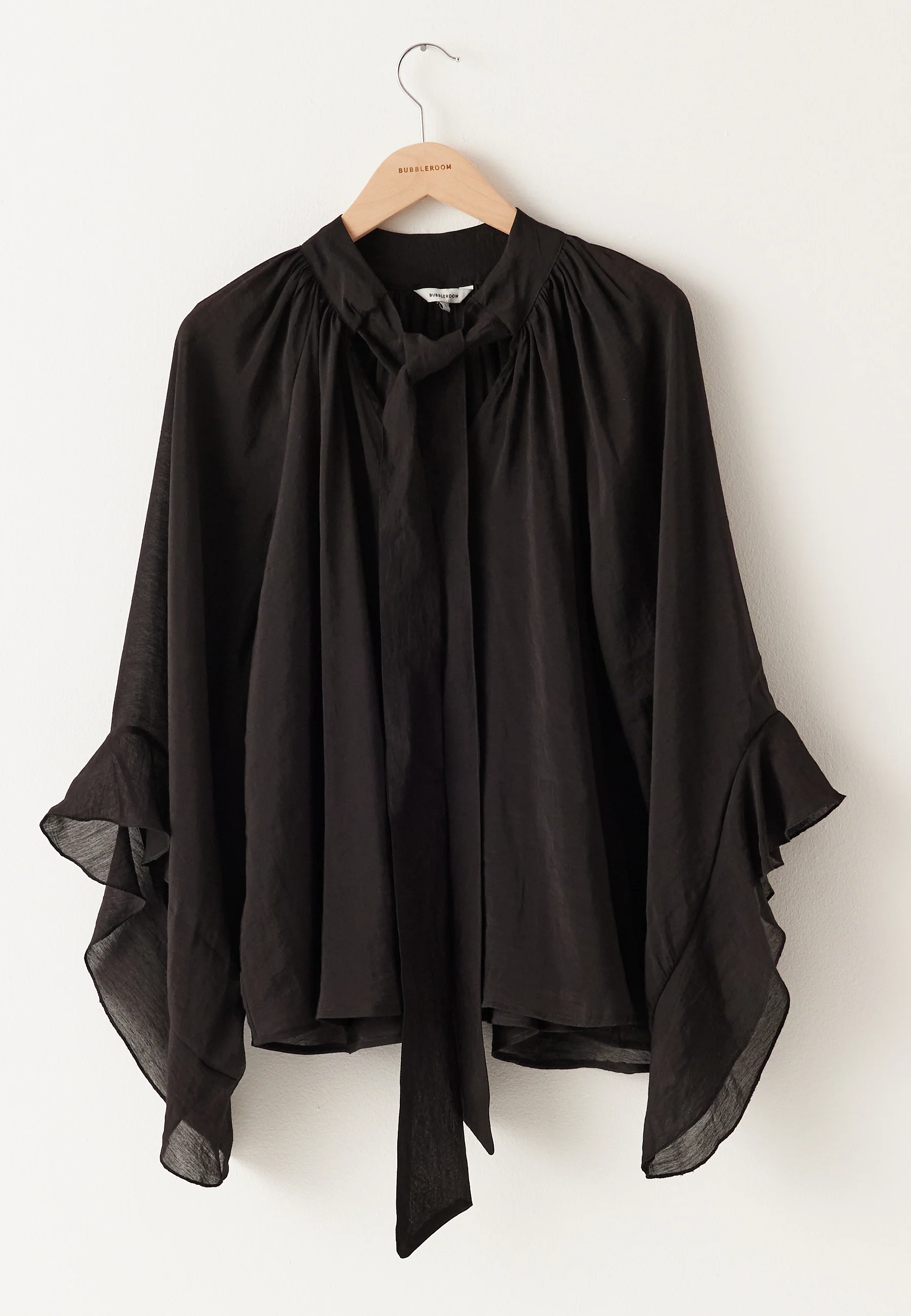 Wide Sleeve Bow Blouse - Image 5