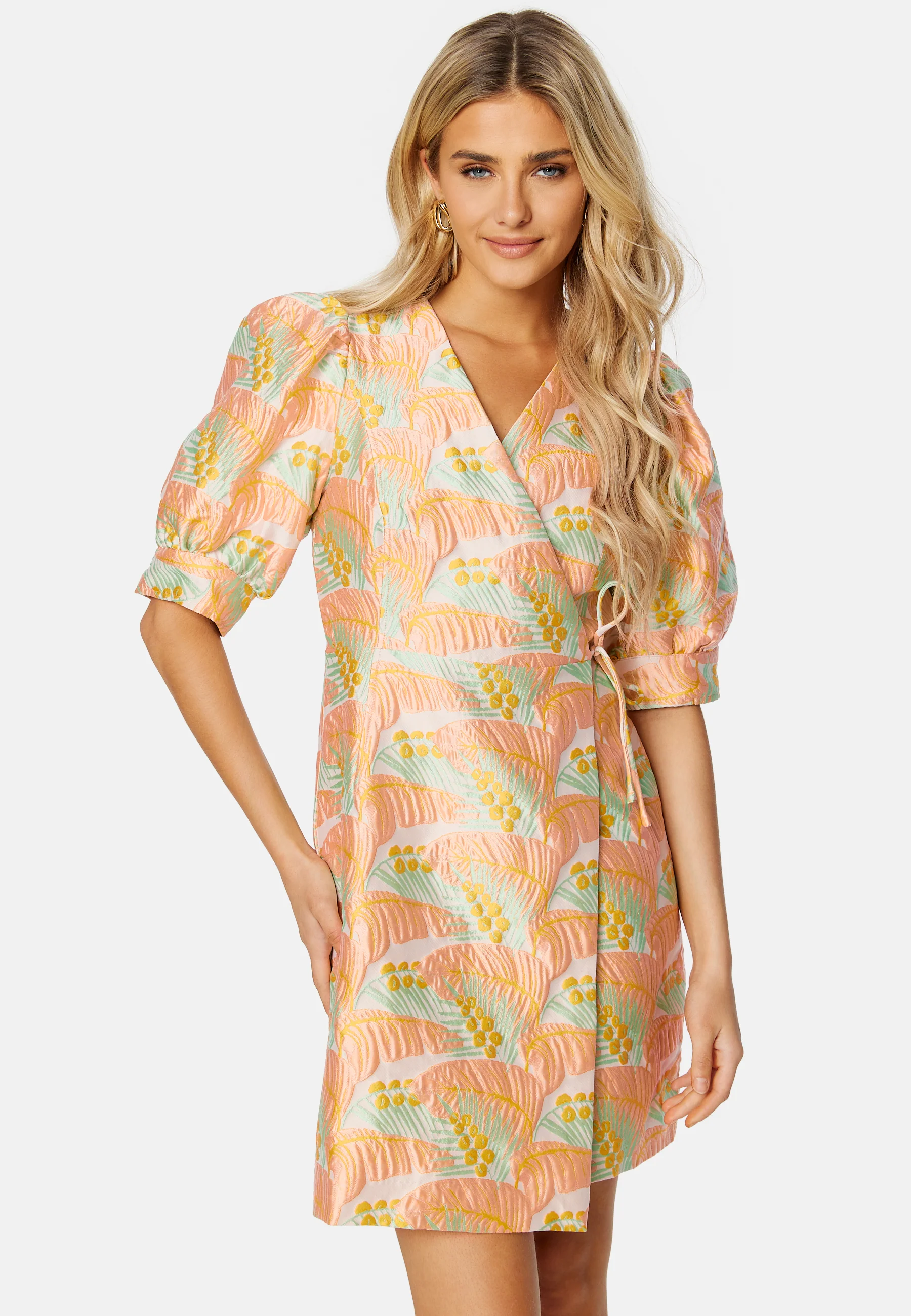 Wilda 2/4 Wrap Dress - Image 2