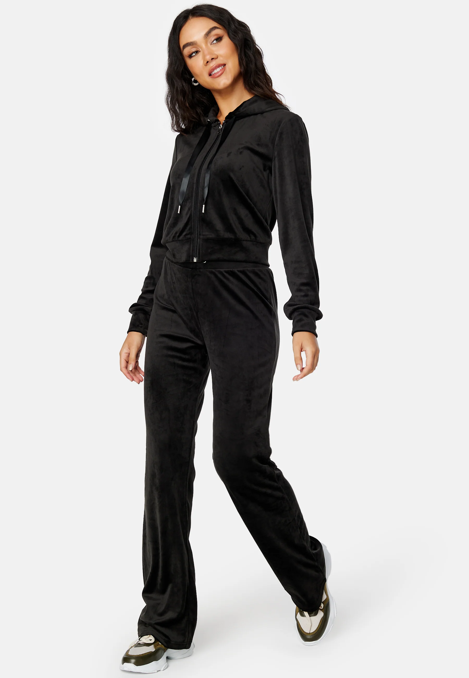 Willow soft velour trousers - Image 2