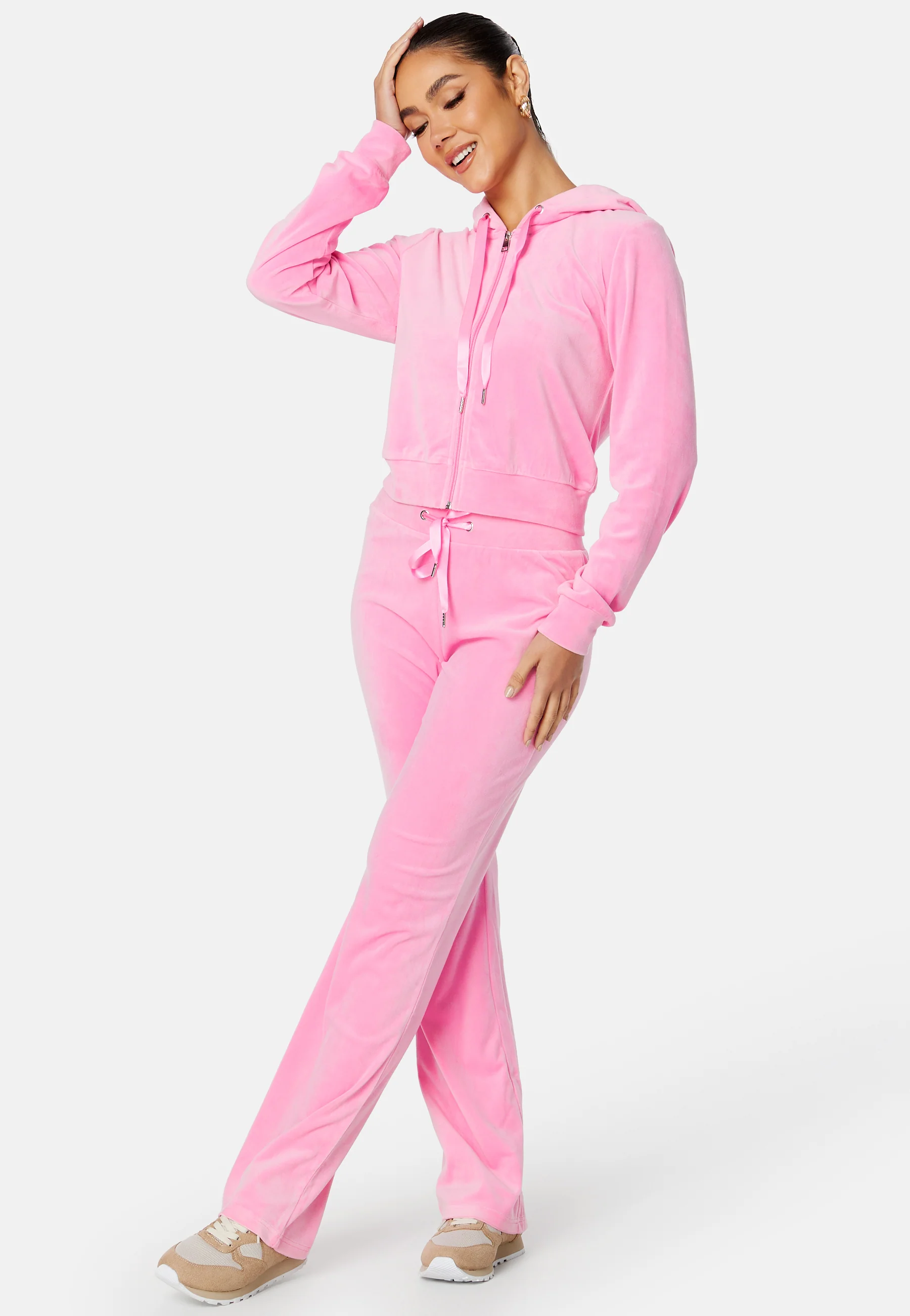 Willow soft velour trousers - Image 2