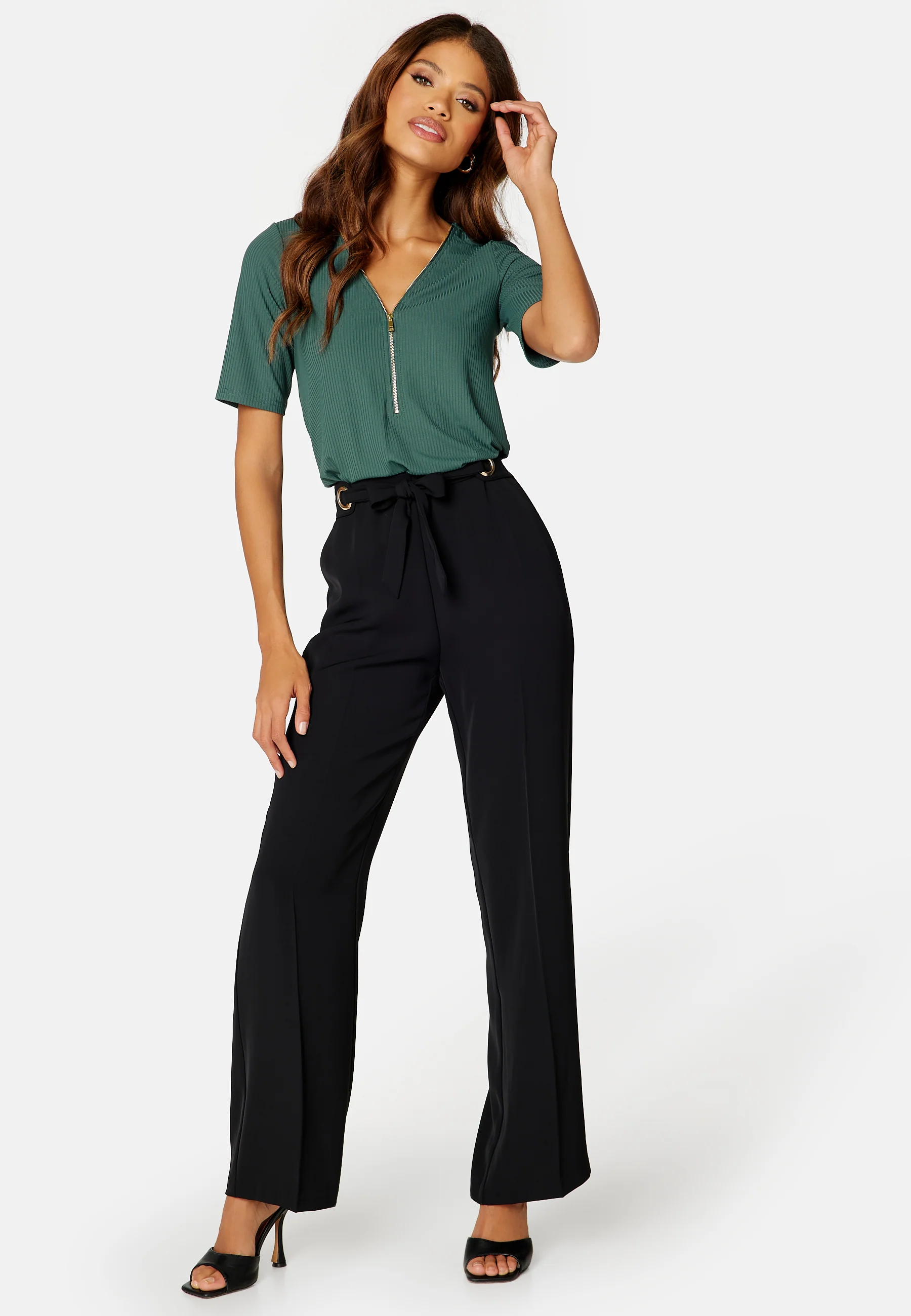 Witney rib zip top - Image 2