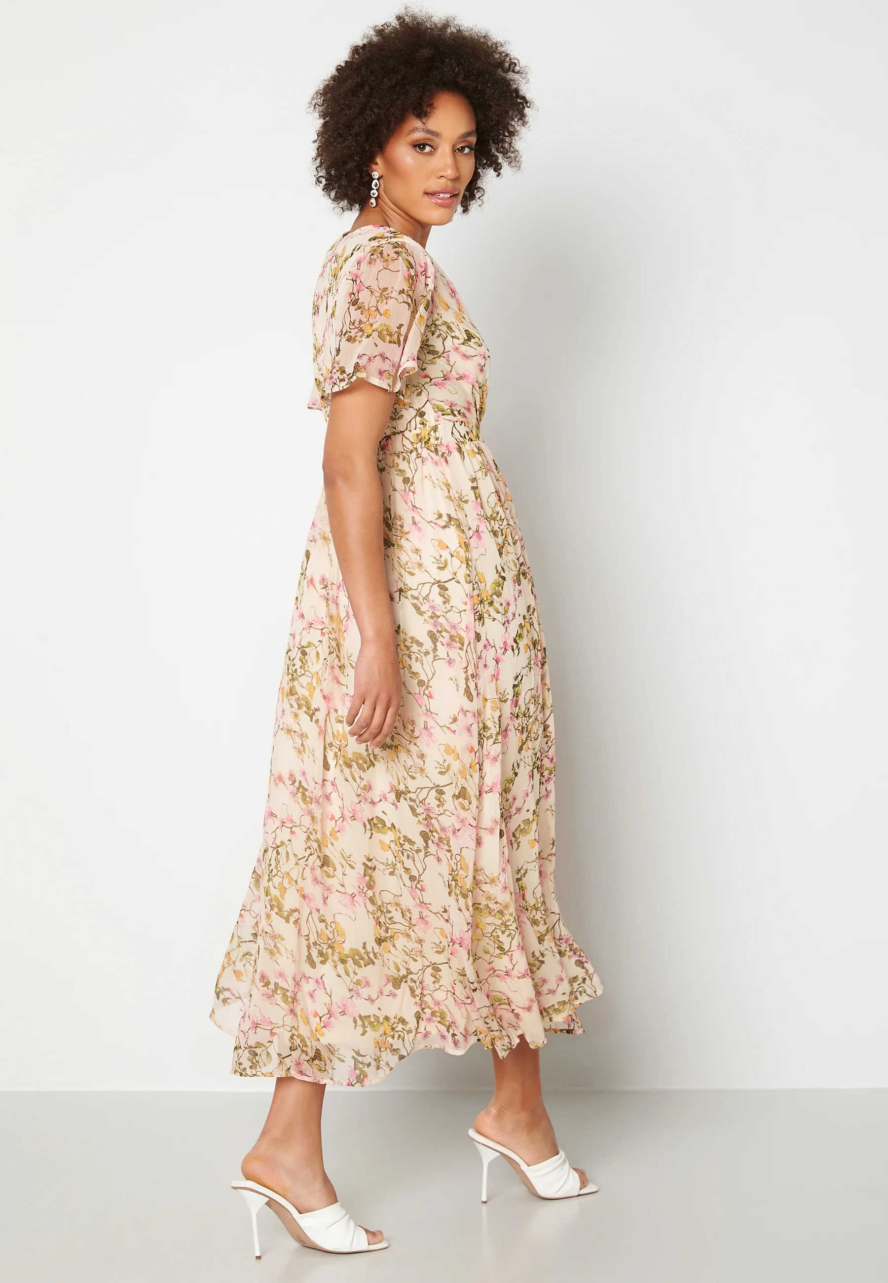 Wonda S/S Wrap Maxi Dress - Image 2