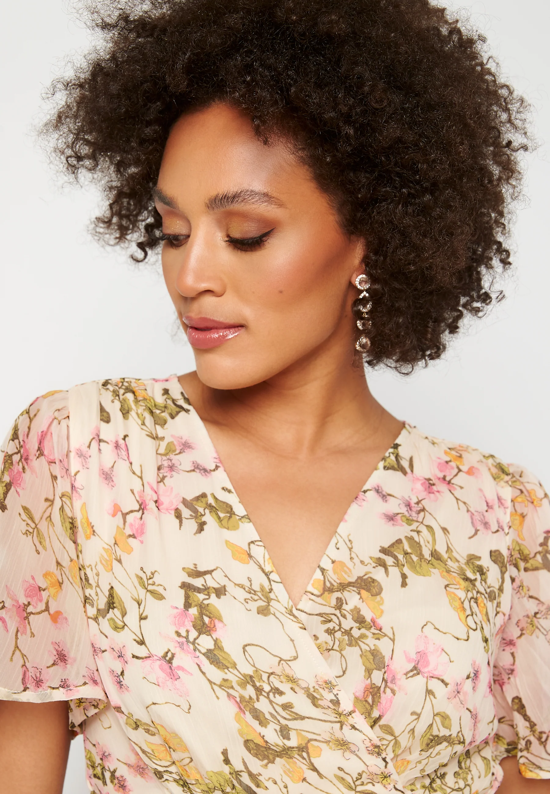 Wonda S/S Wrap Maxi Dress - Image 4