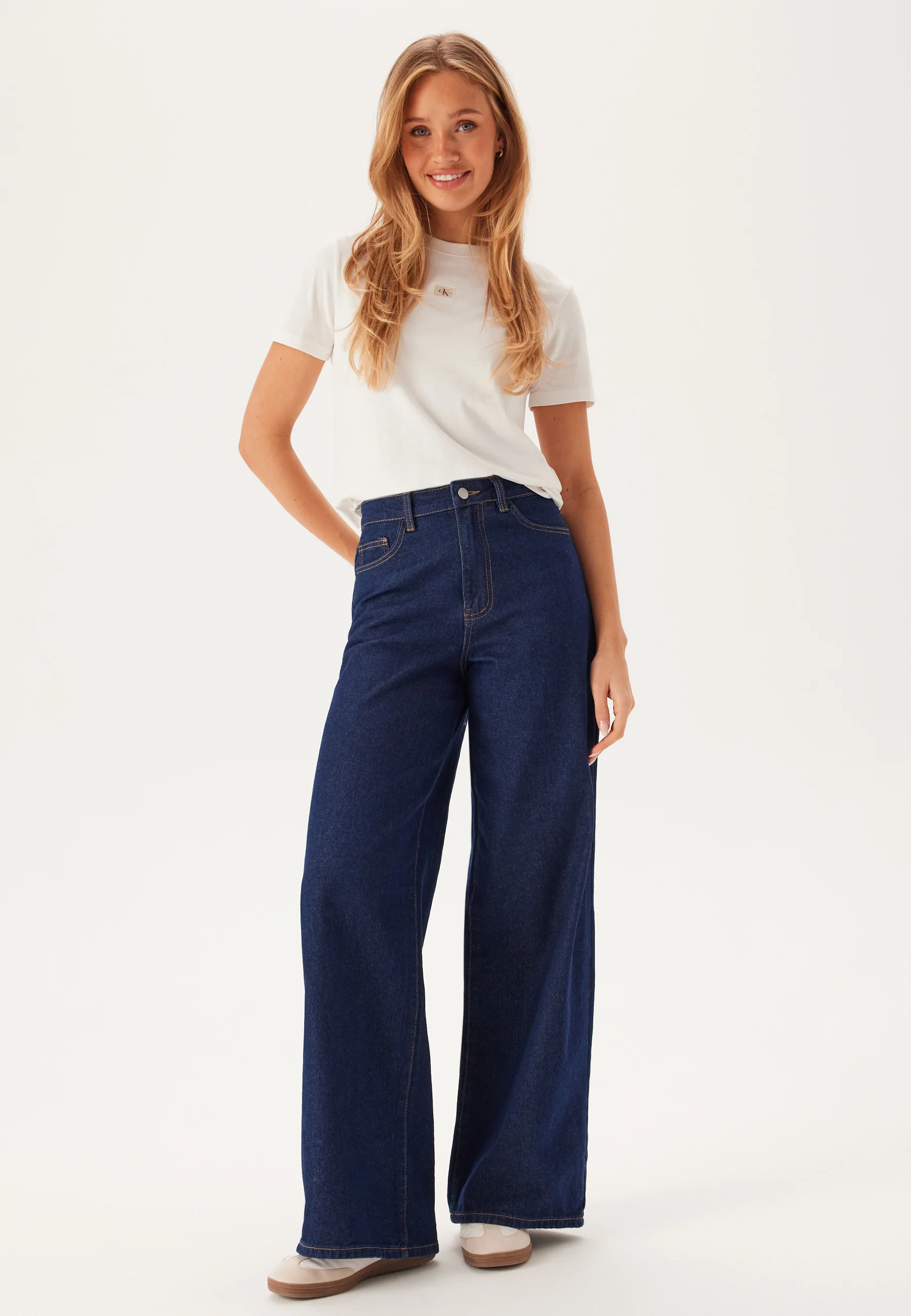 Woven Label Regular Jersey Tee - Image 3