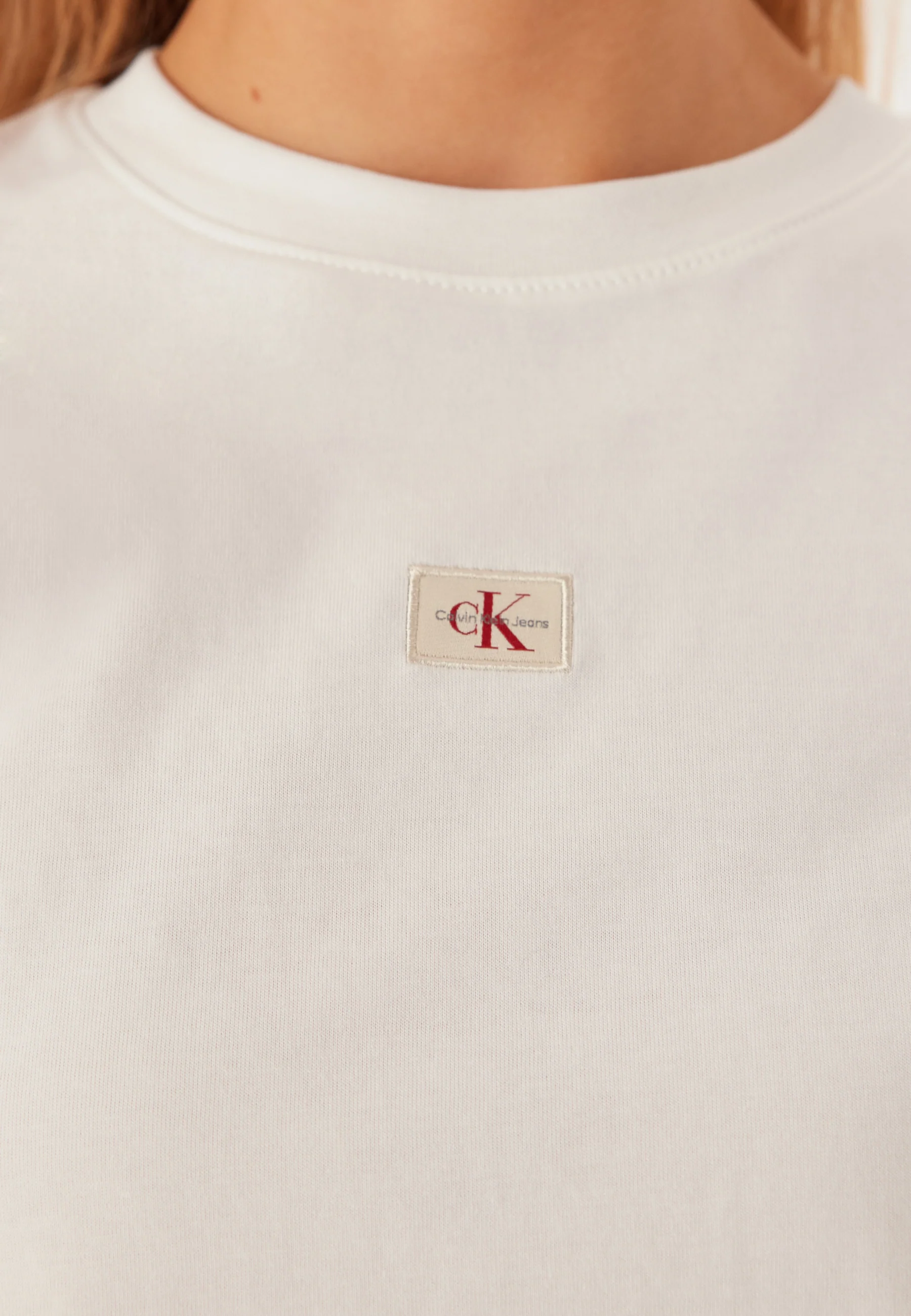 Woven Label Regular Jersey Tee - Image 4
