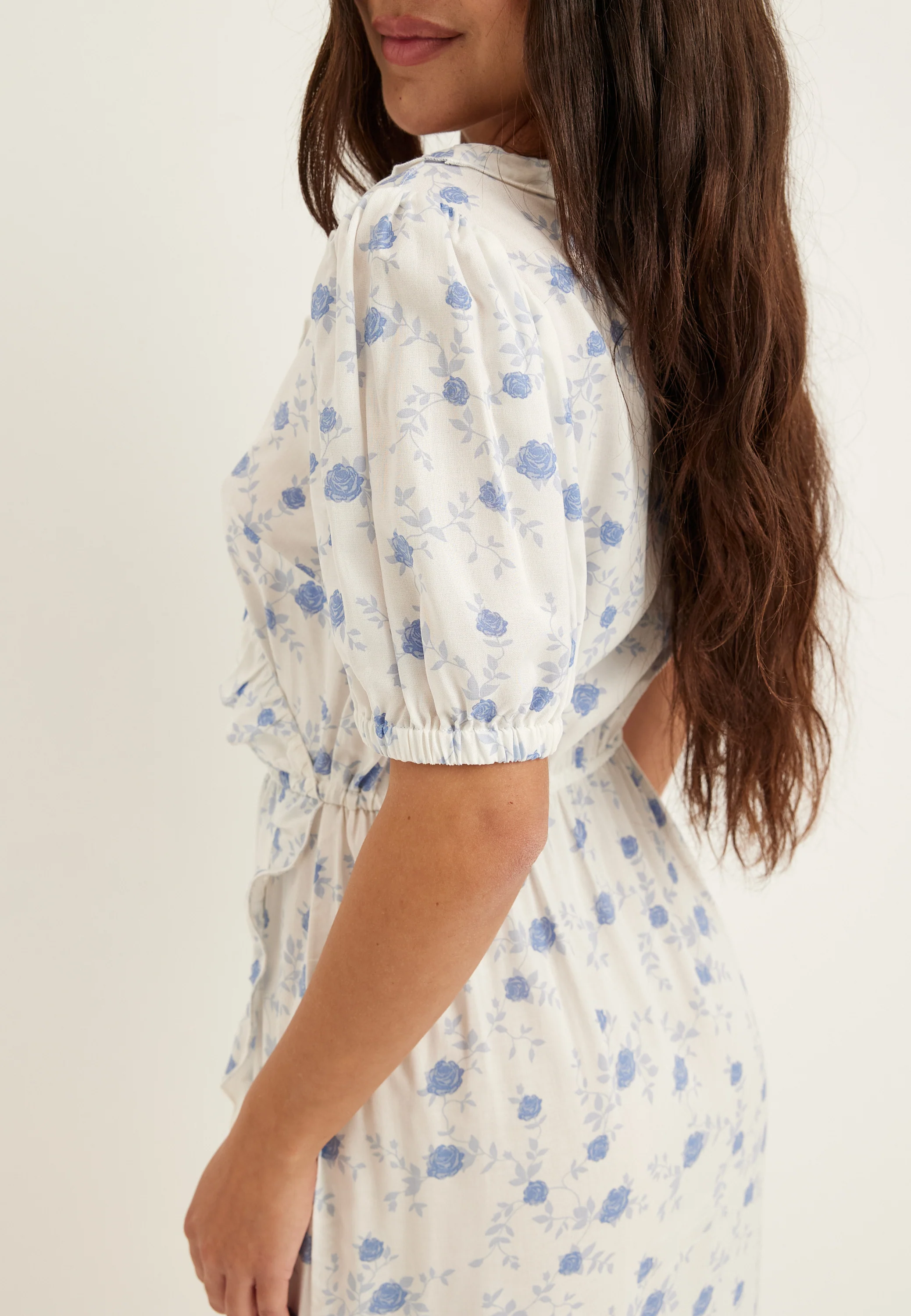 Wrap Frill Dress - Image 4