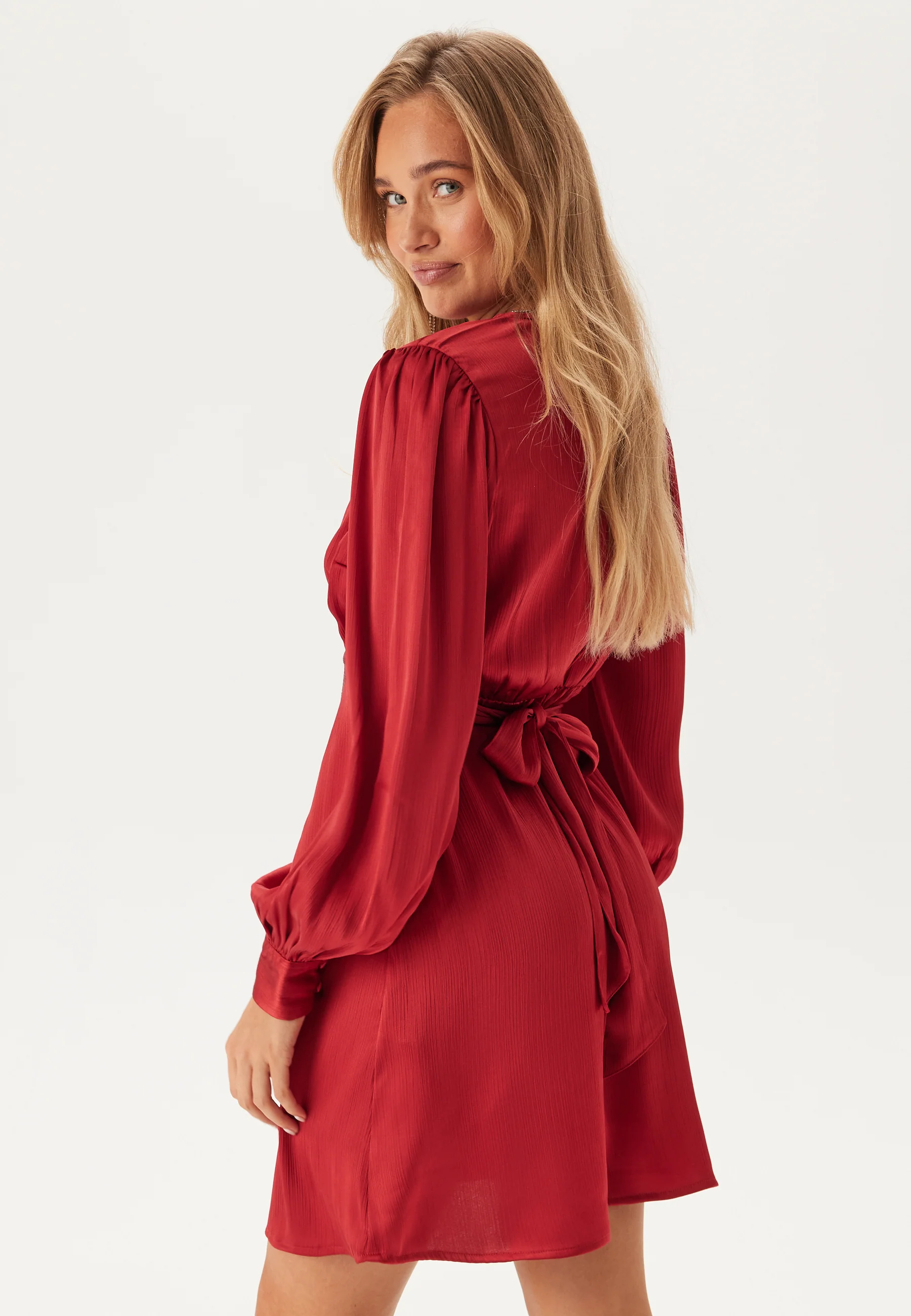 Wrap L/S Dress - Image 2