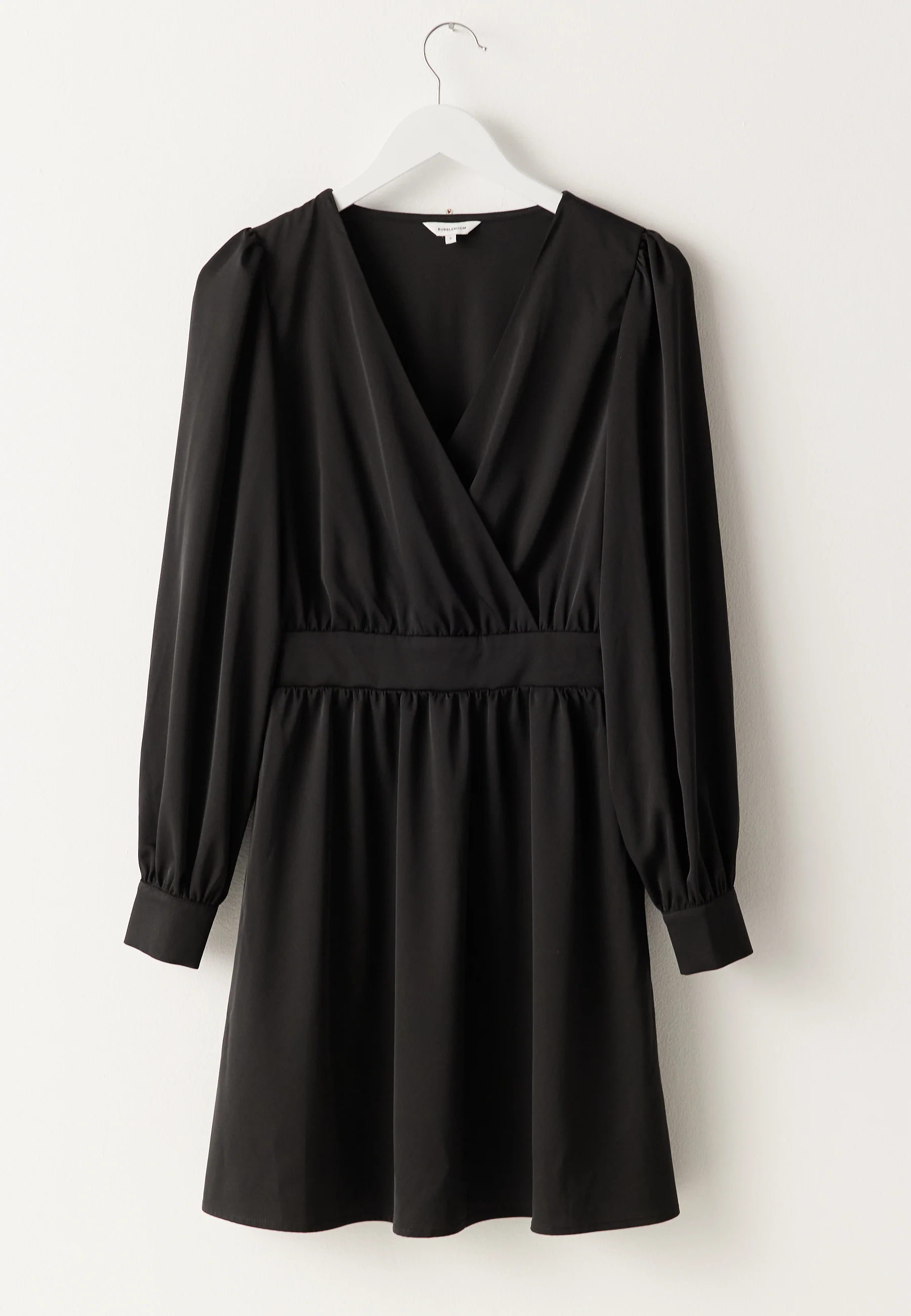 Wrap Satin Dress - Image 6