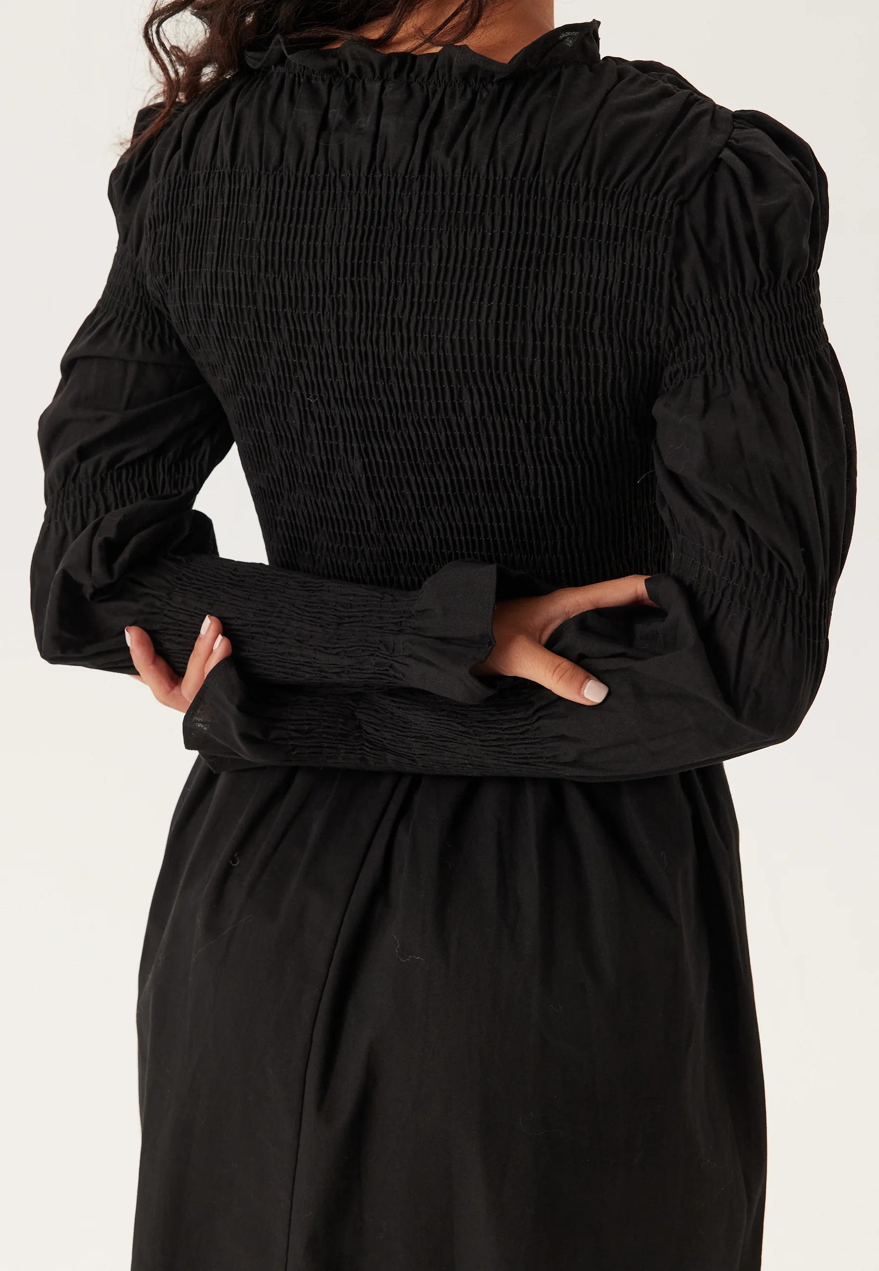 Yaschemma Ls Smock Midi Dress - Image 4
