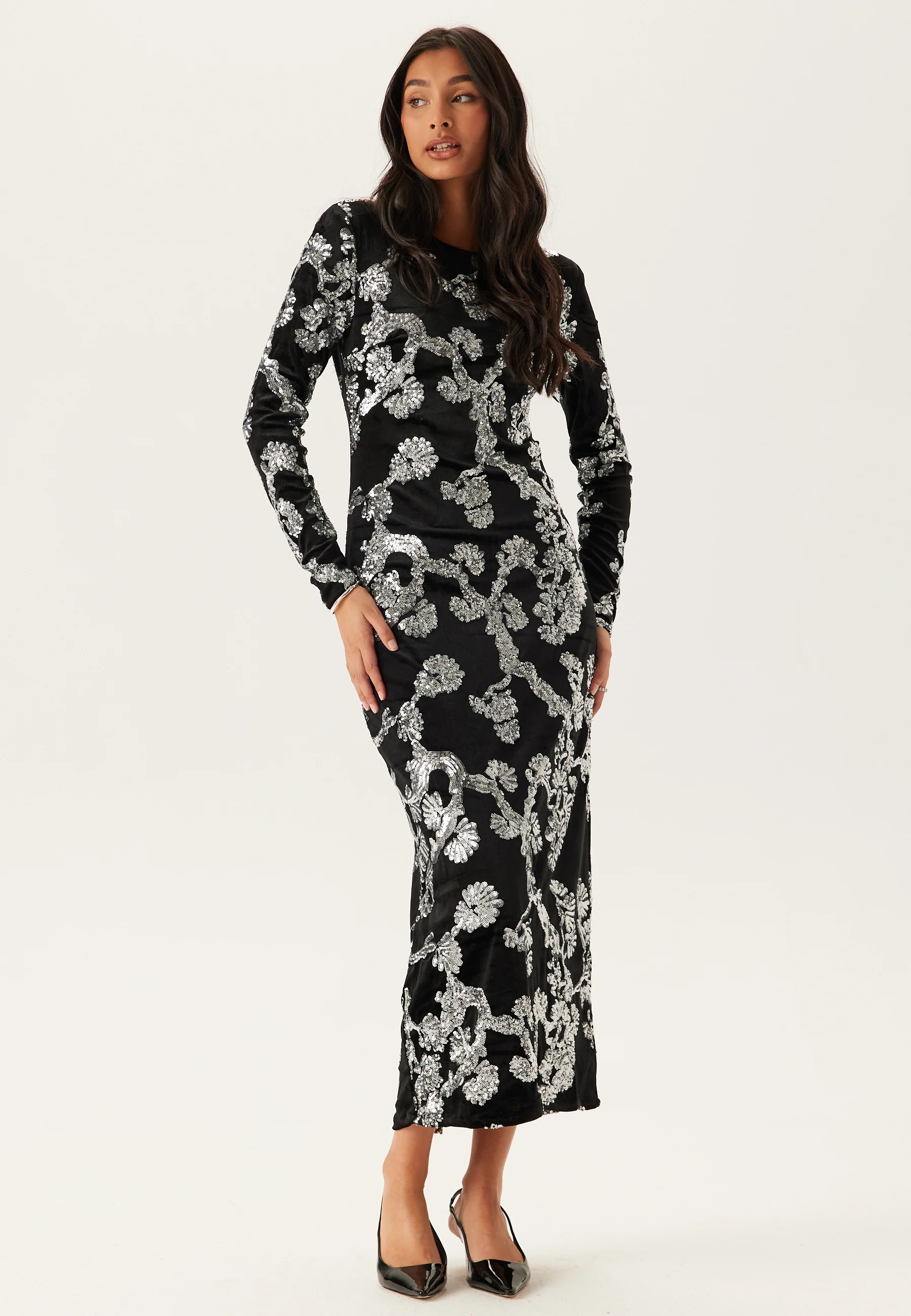 Yasflorana Ls Long Dress - Image 2
