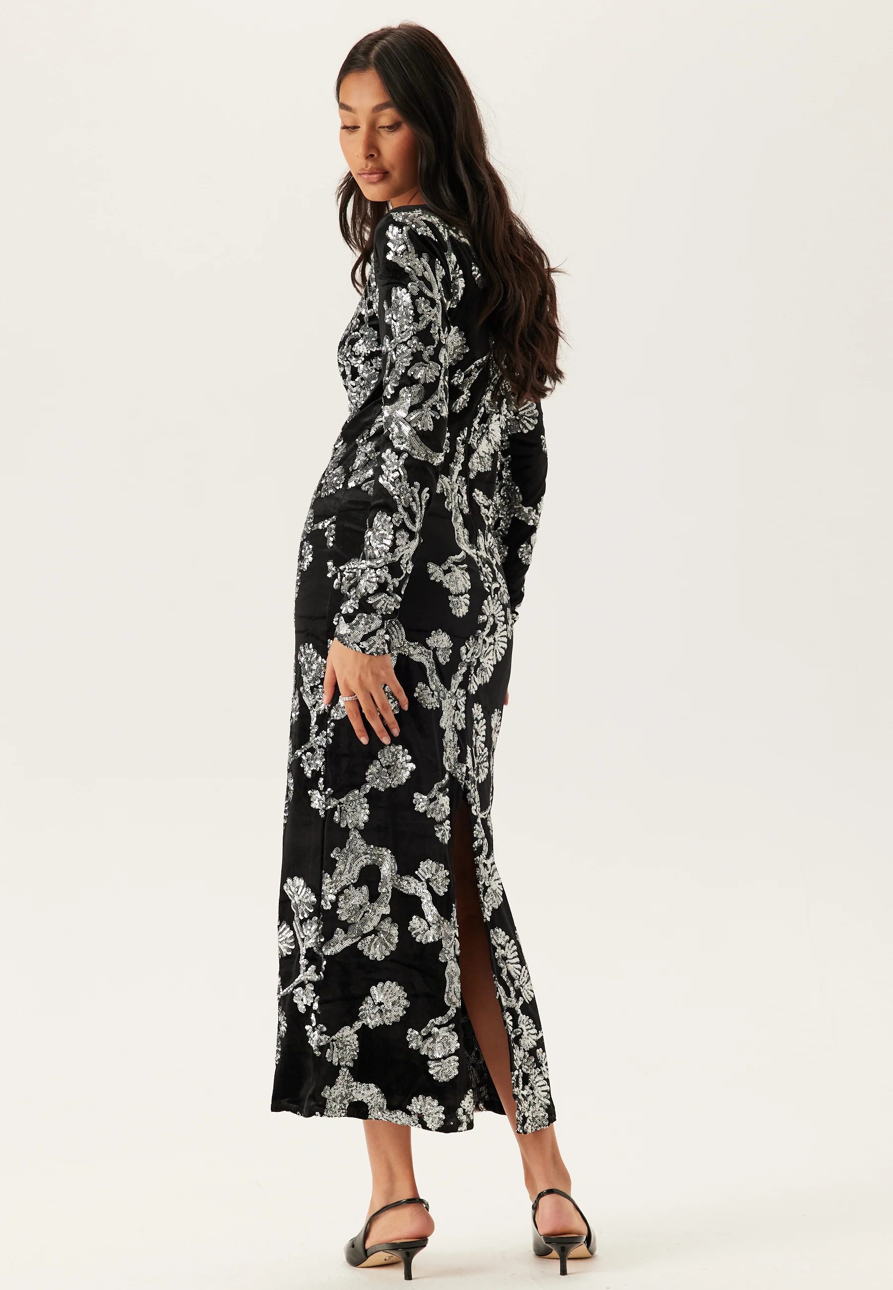 Yasflorana Ls Long Dress - Image 3