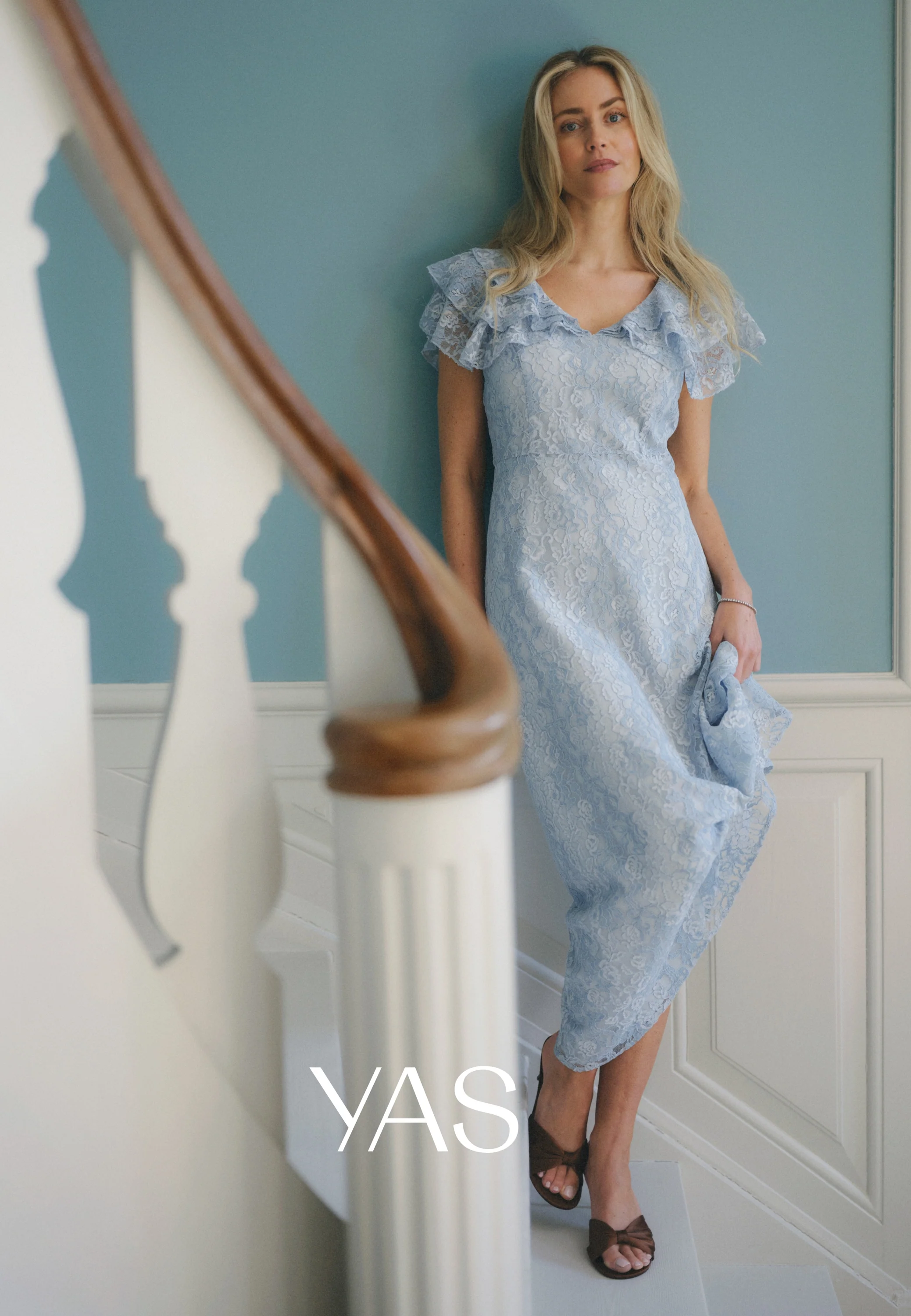 Yaslovisa Ss Ankle Lace Dress