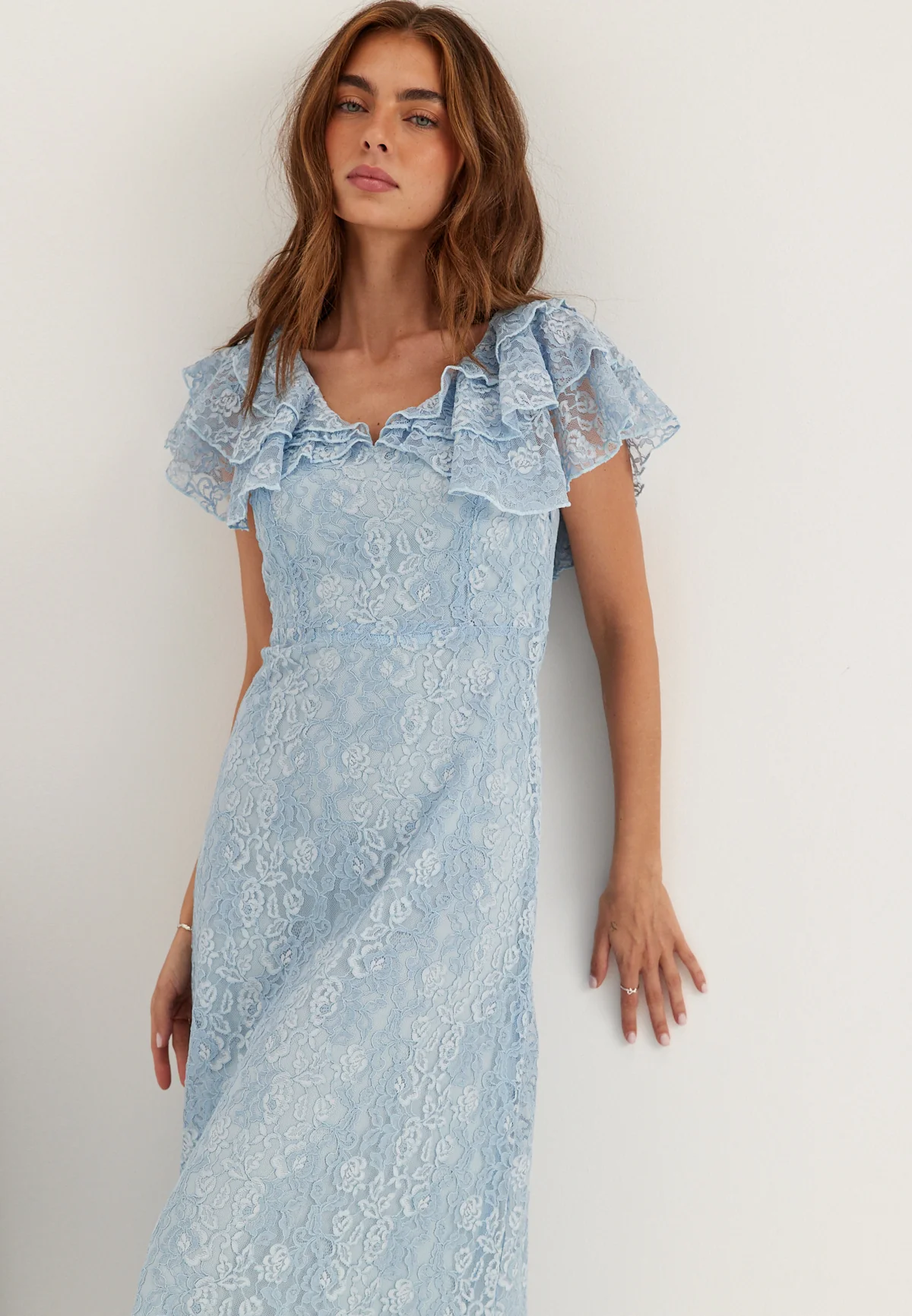 Yaslovisa Ss Ankle Lace Dress - Image 5
