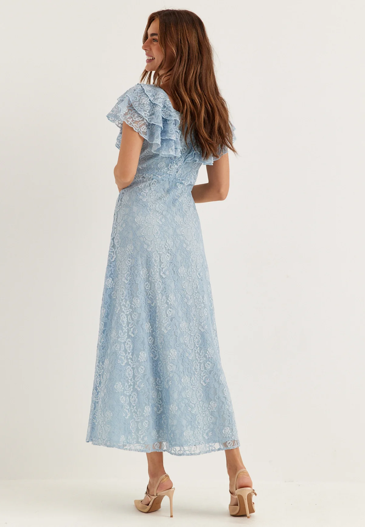Yaslovisa Ss Ankle Lace Dress - Image 6