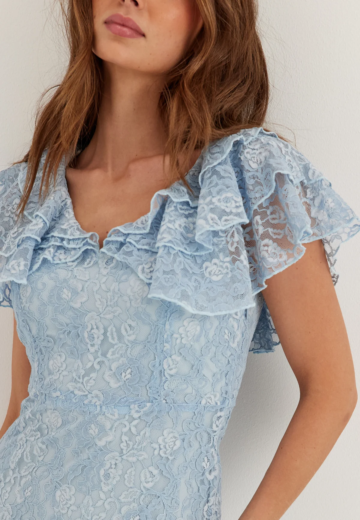 Yaslovisa Ss Ankle Lace Dress - Image 7
