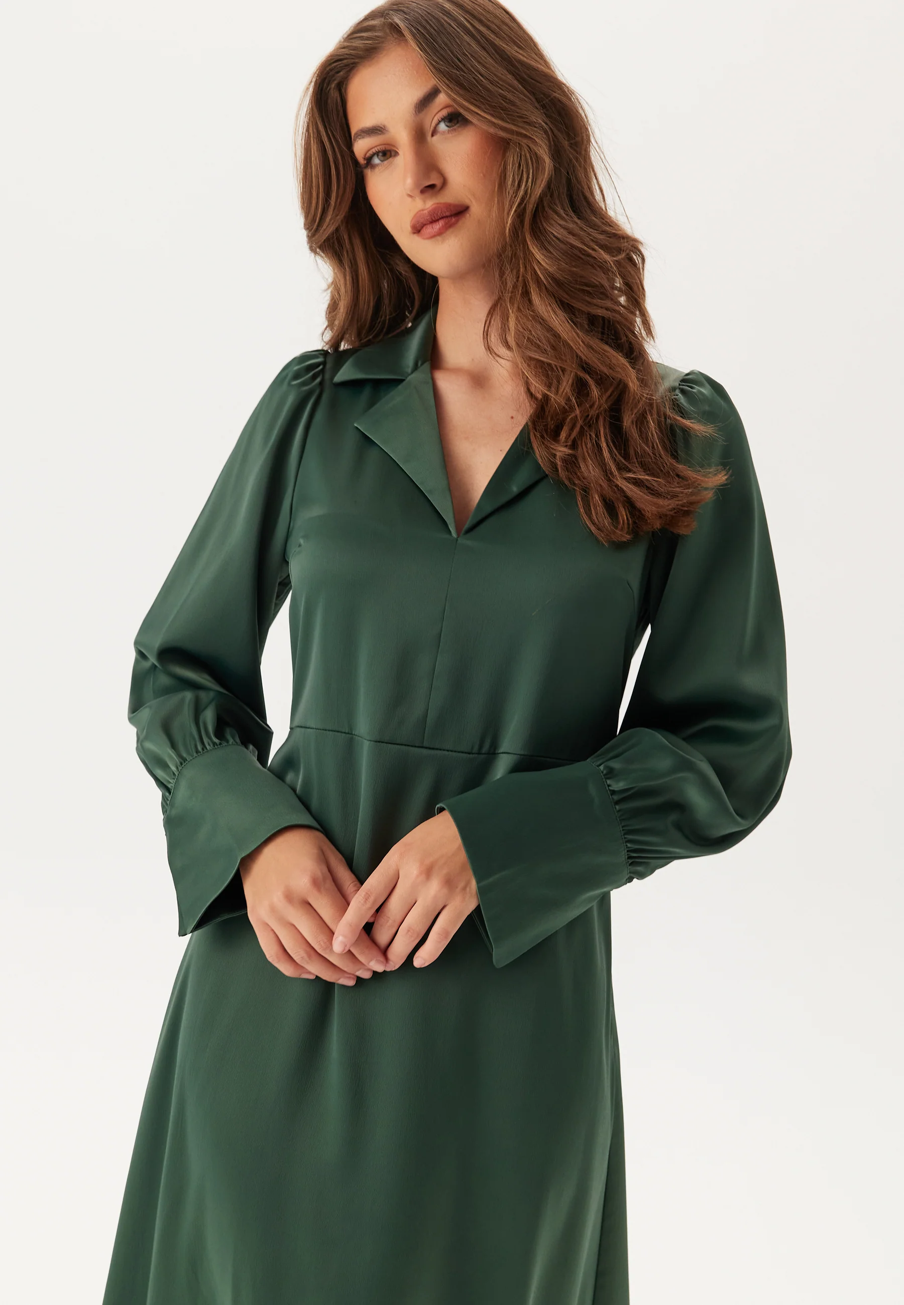 Yaspella Ls Long Shirt Dress - Image 3