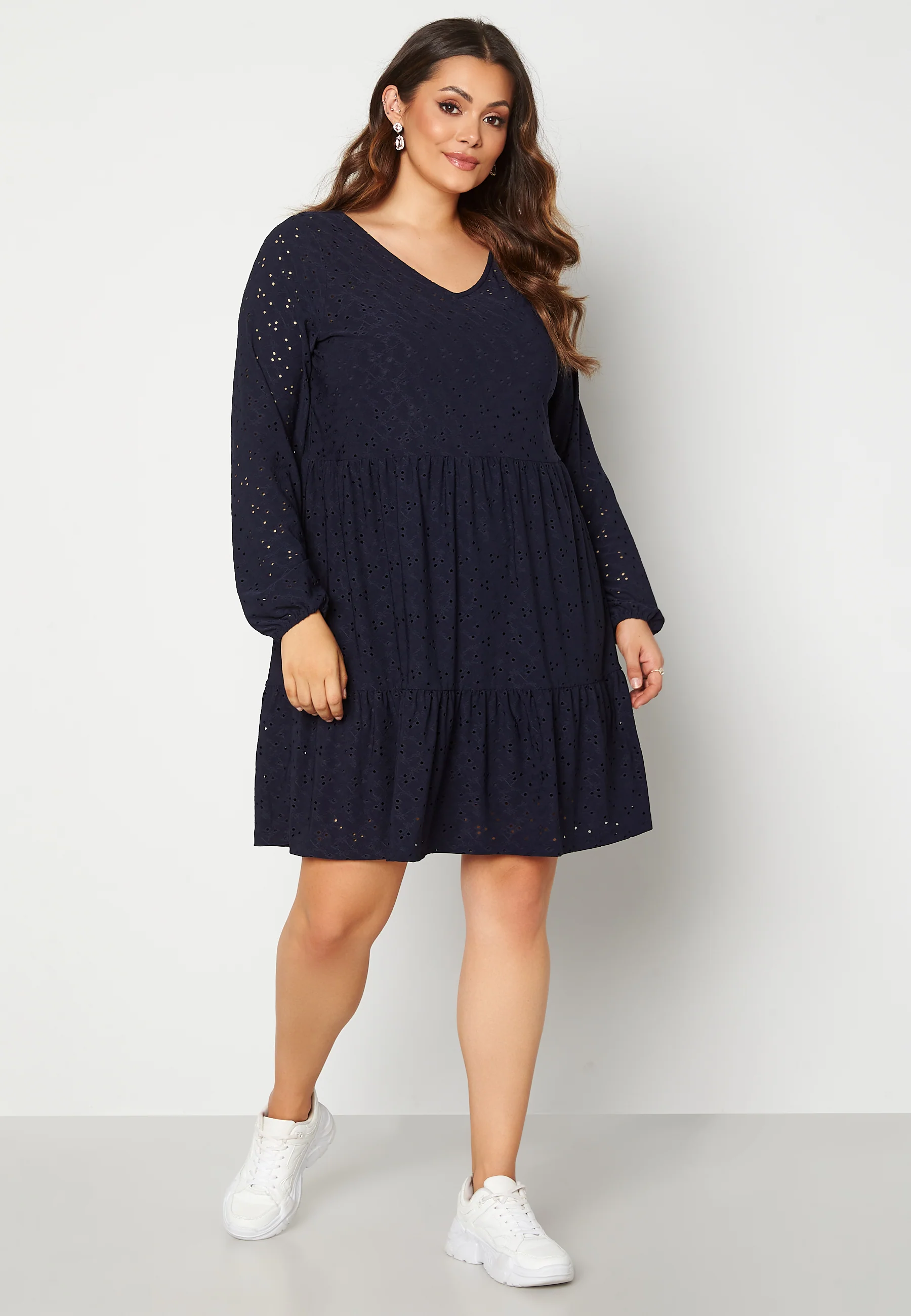 Zabby LS Knee Dress - Image 2